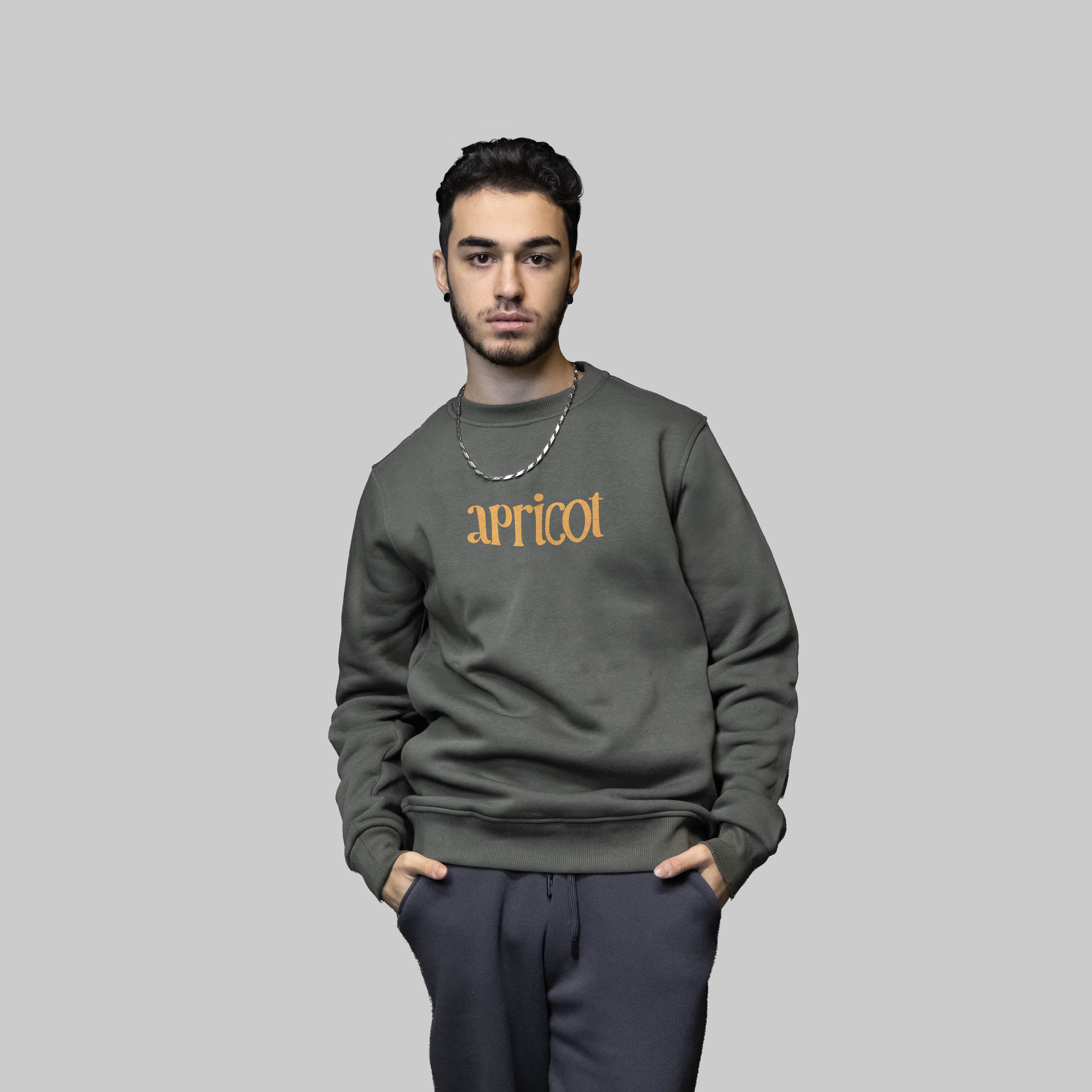 Apricot Sweatshirt - Haki