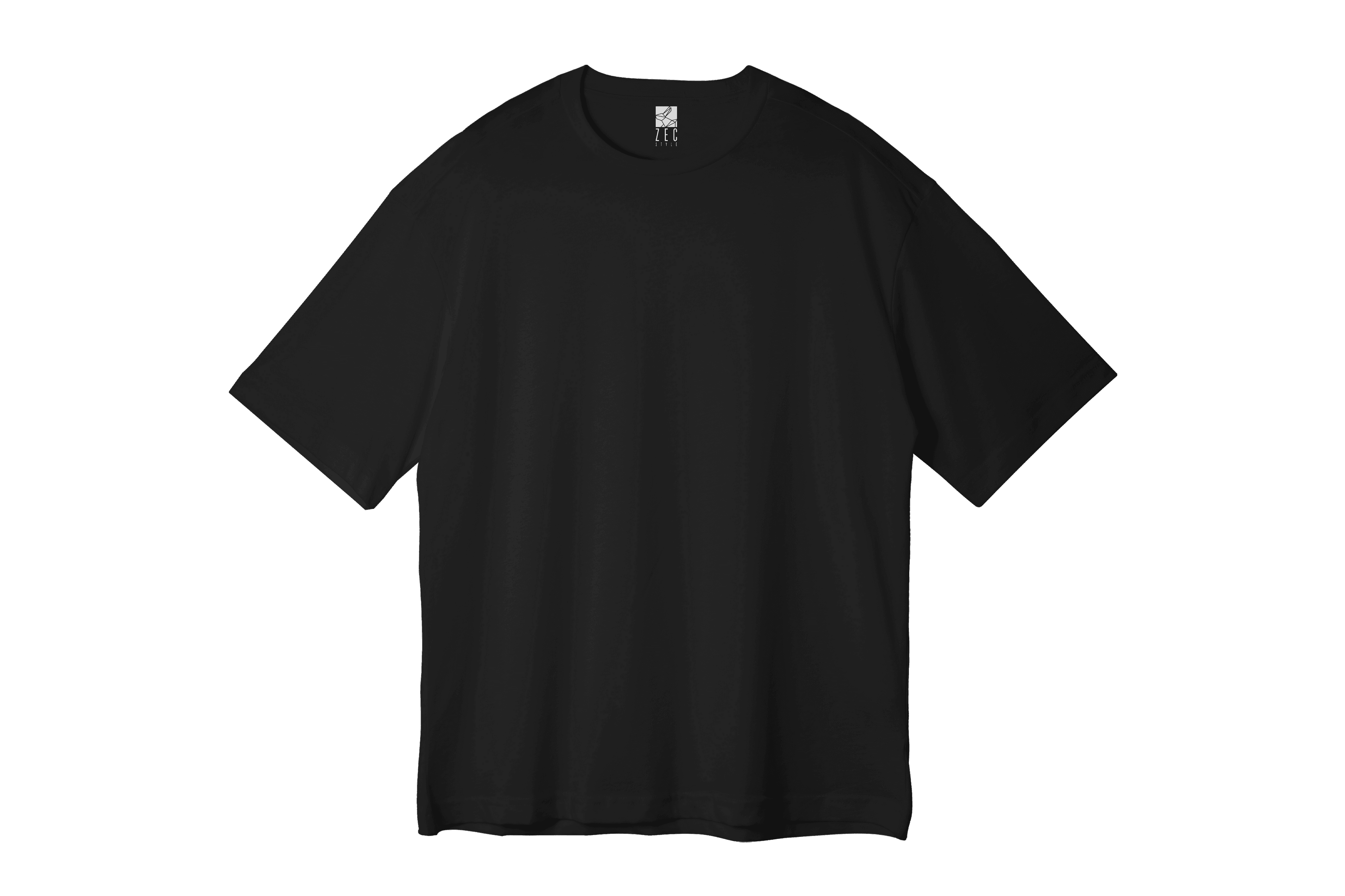 Basıc Oversize Unisex T-shirt Siyah