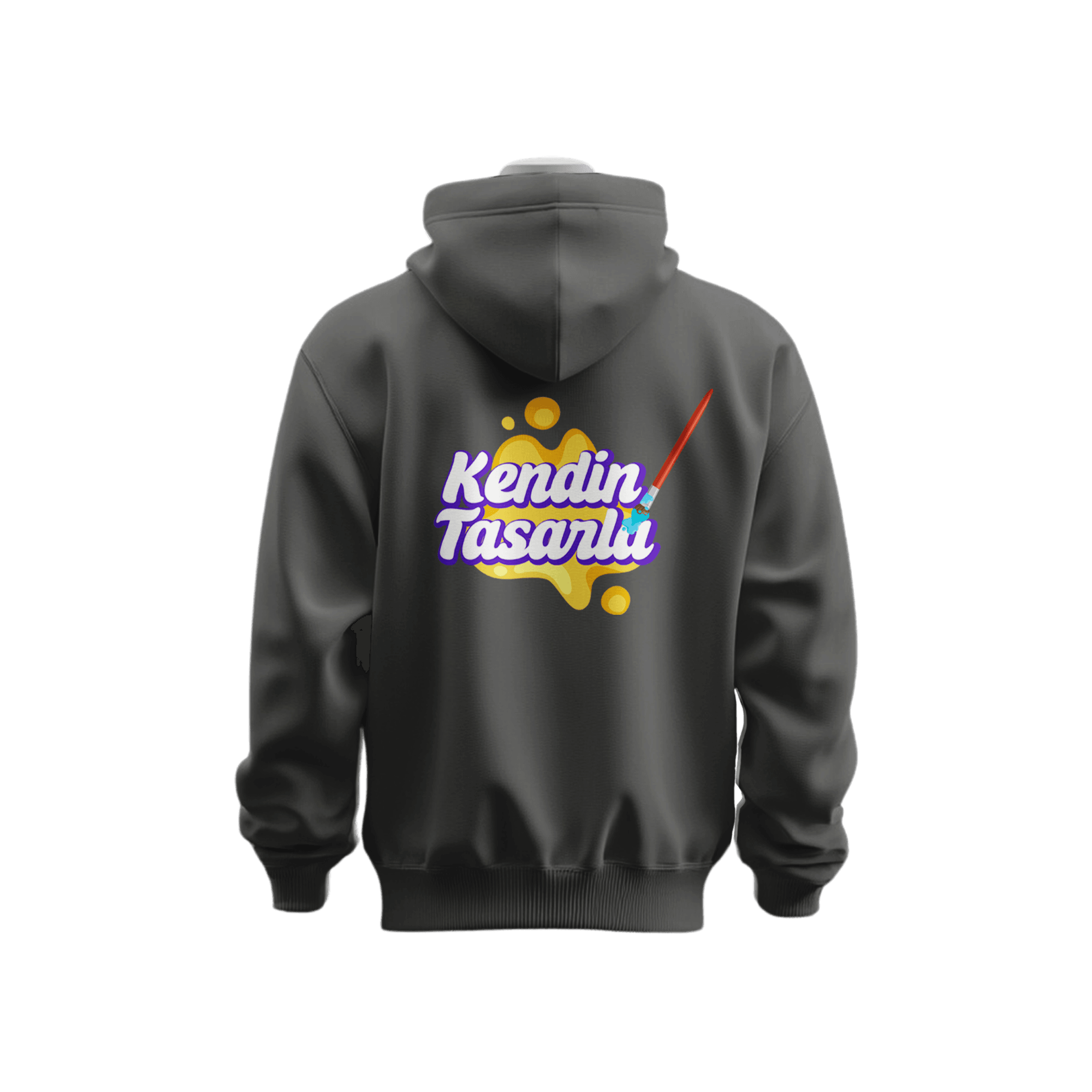 Antrasit Basic Regular Hoodie Tarzını Yarat 🎨🖌️