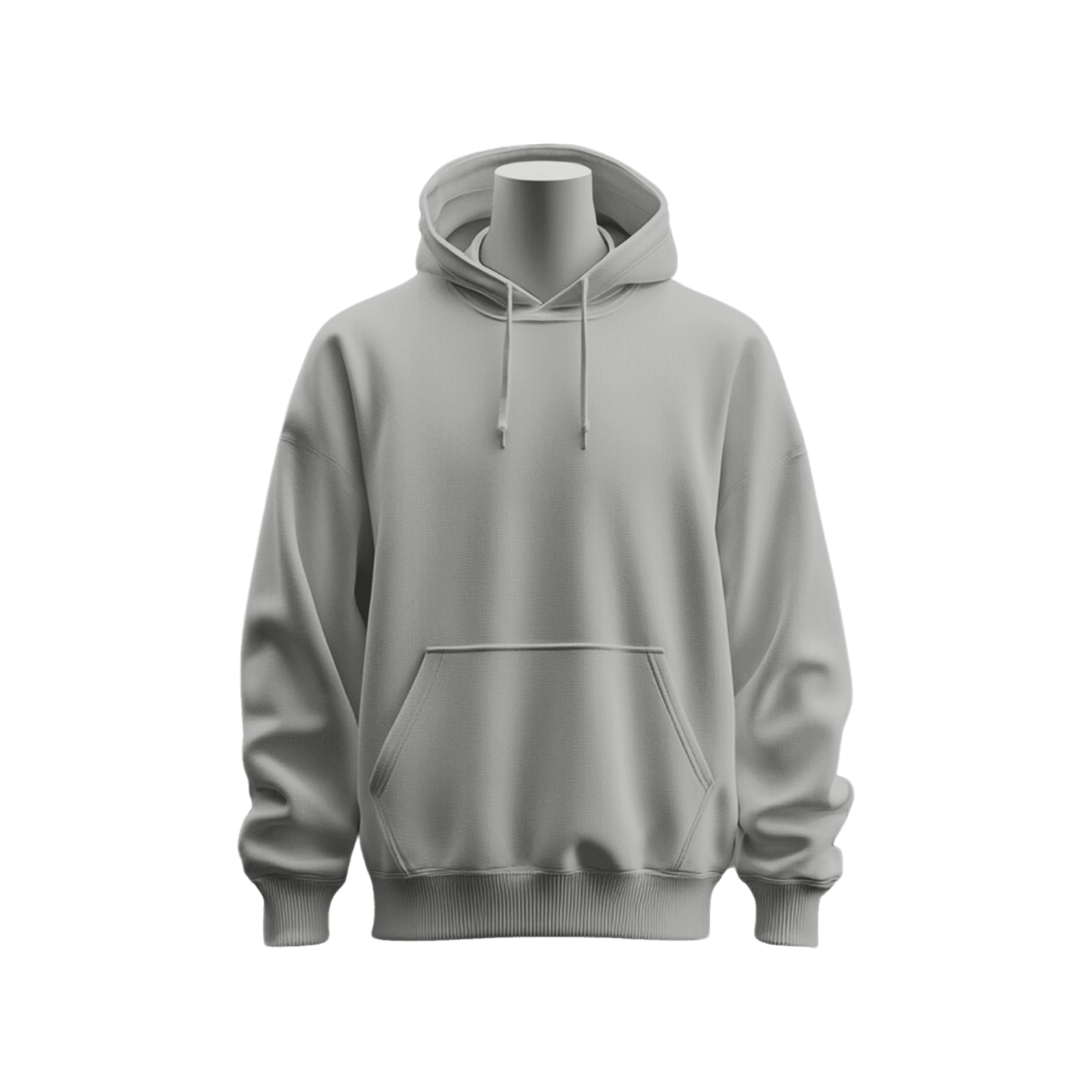 Gri Basic Regular Hoodie