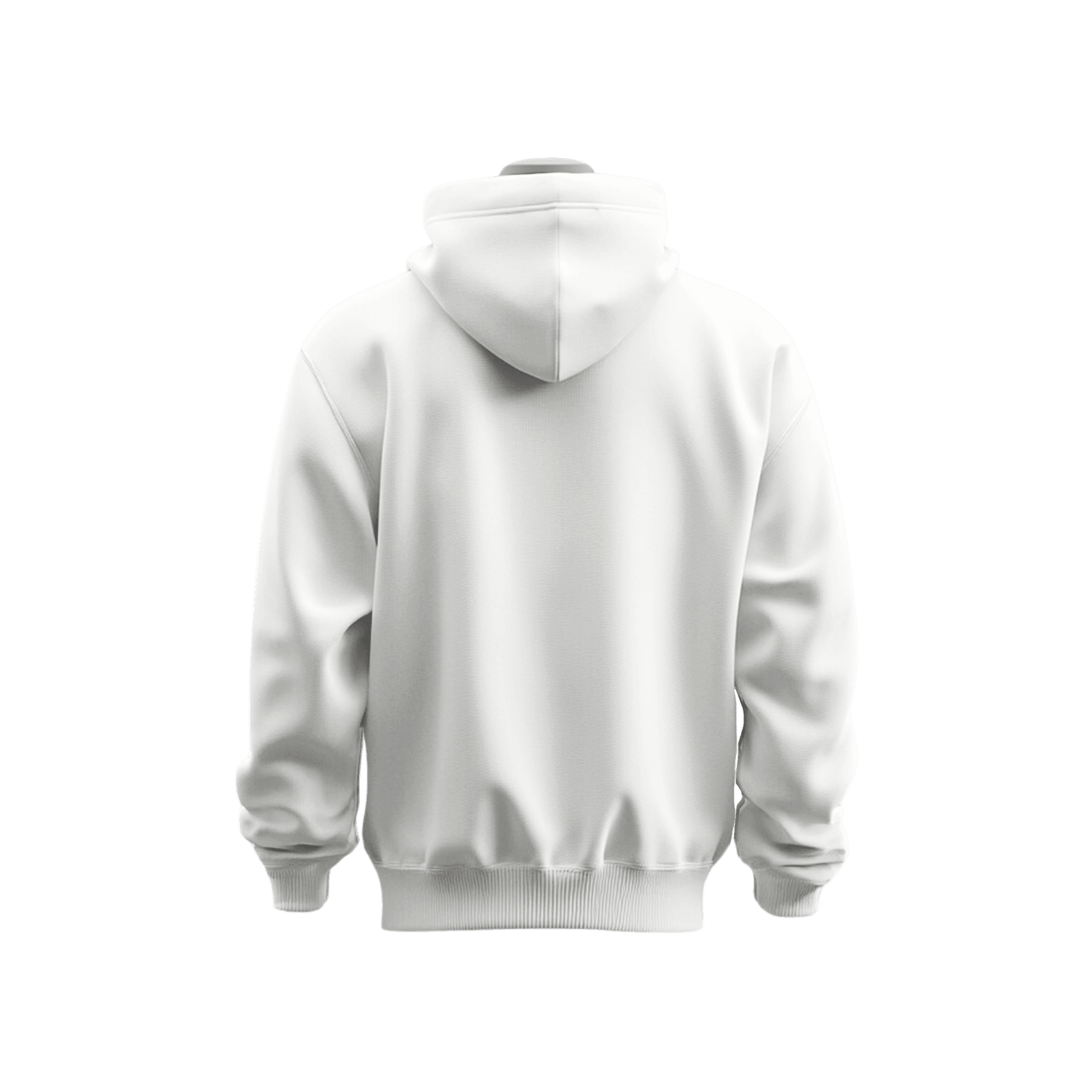 Ekru Basic Regular Hoodie