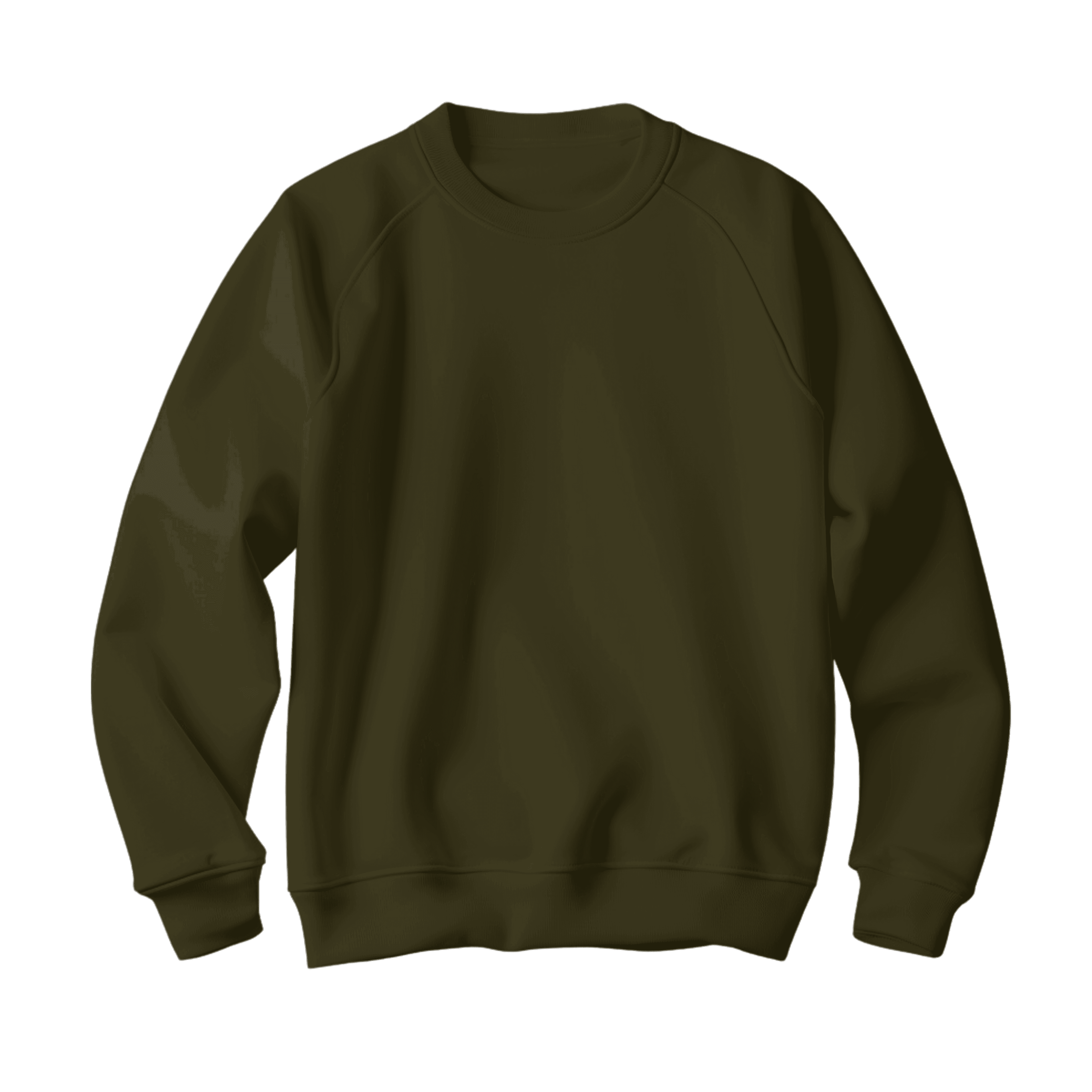 Haki Basic Regular Sweatshirt