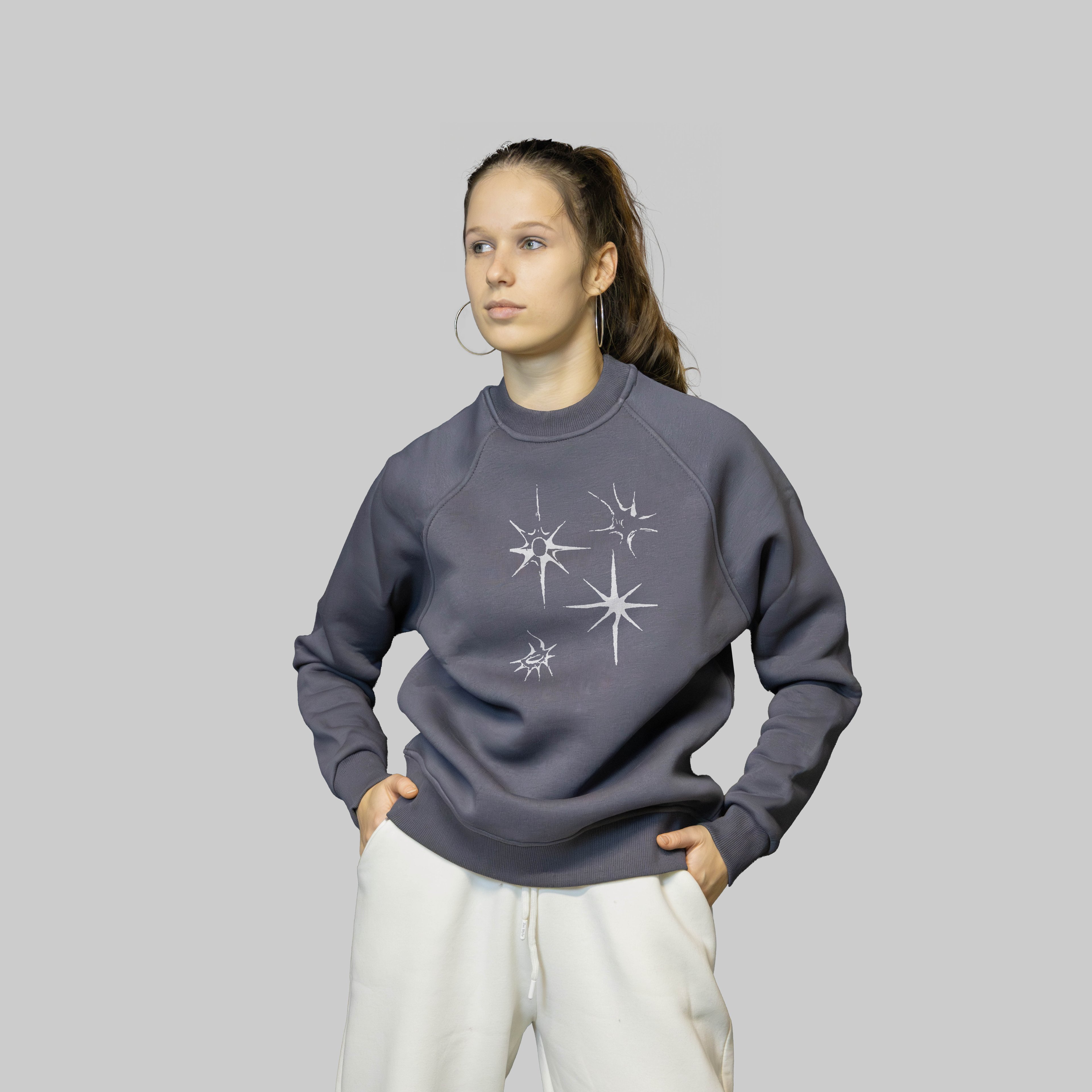 Sparkles Sweatshirt - Antrasit