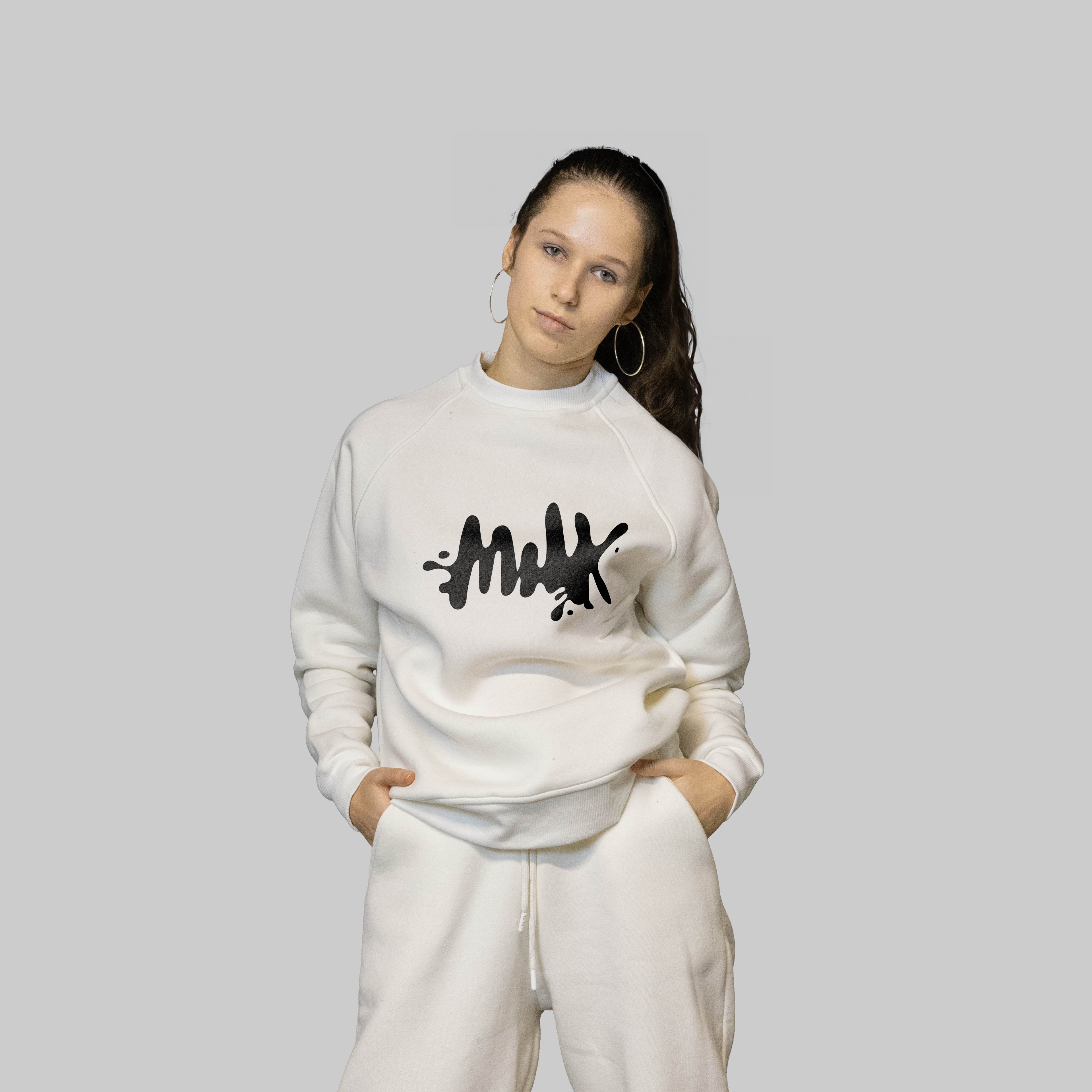 Milk Sweatshirt - Ekru