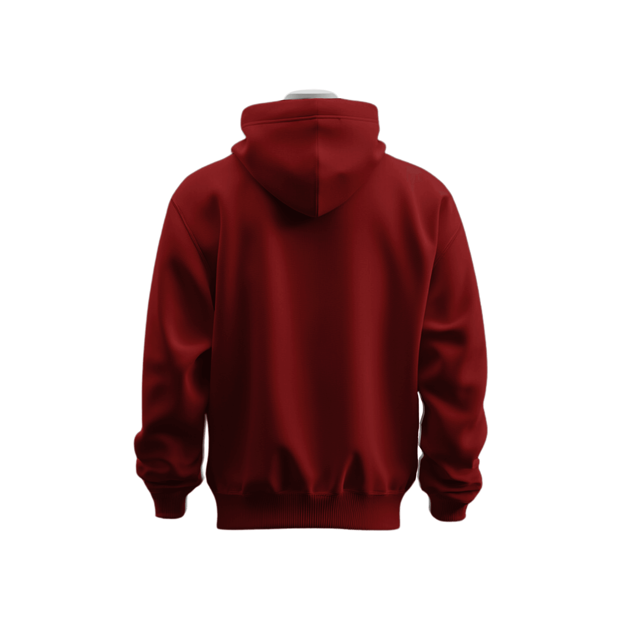 Kırmızı Basic Regular Hoodie