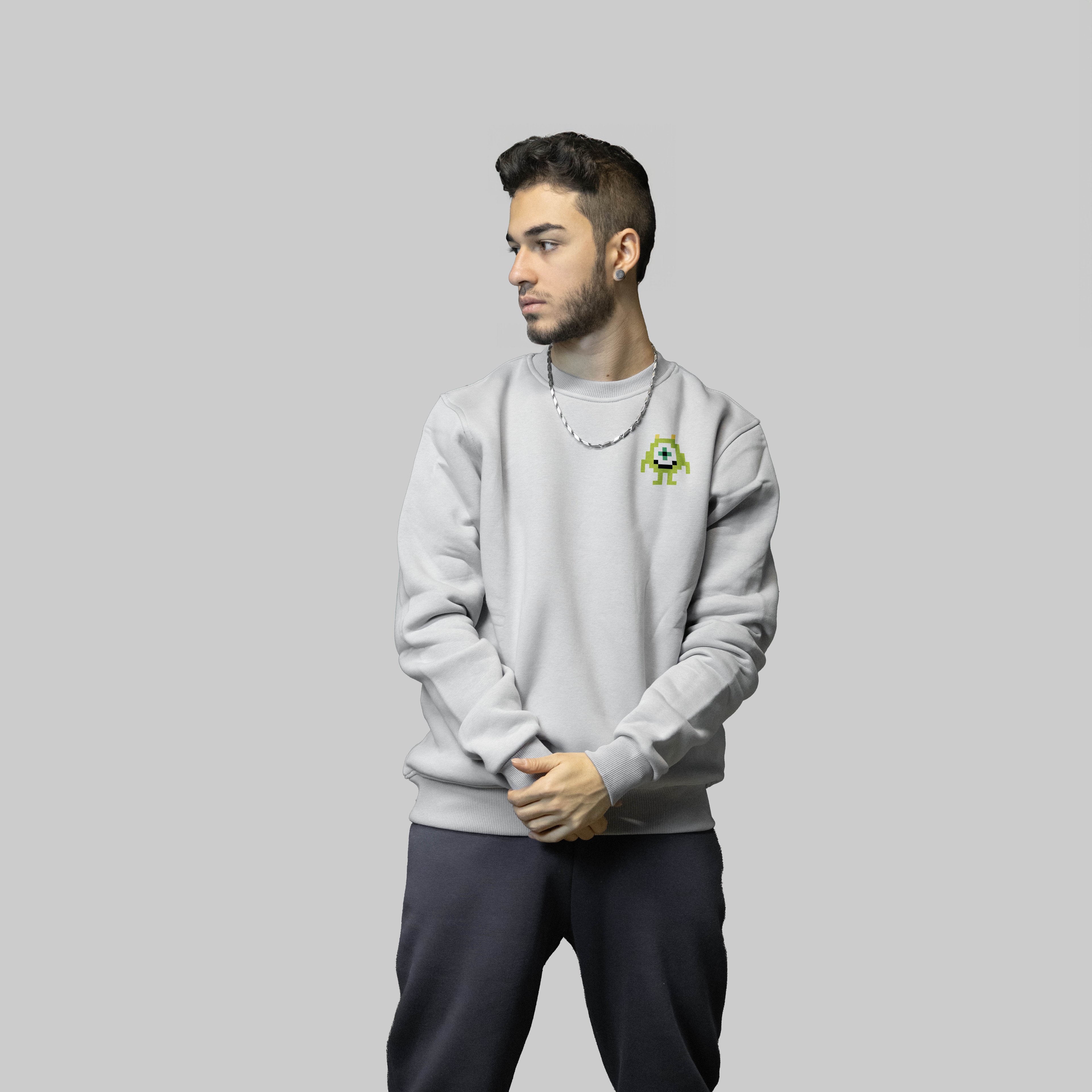 Mike Wazowski Sweatshirt - Gri