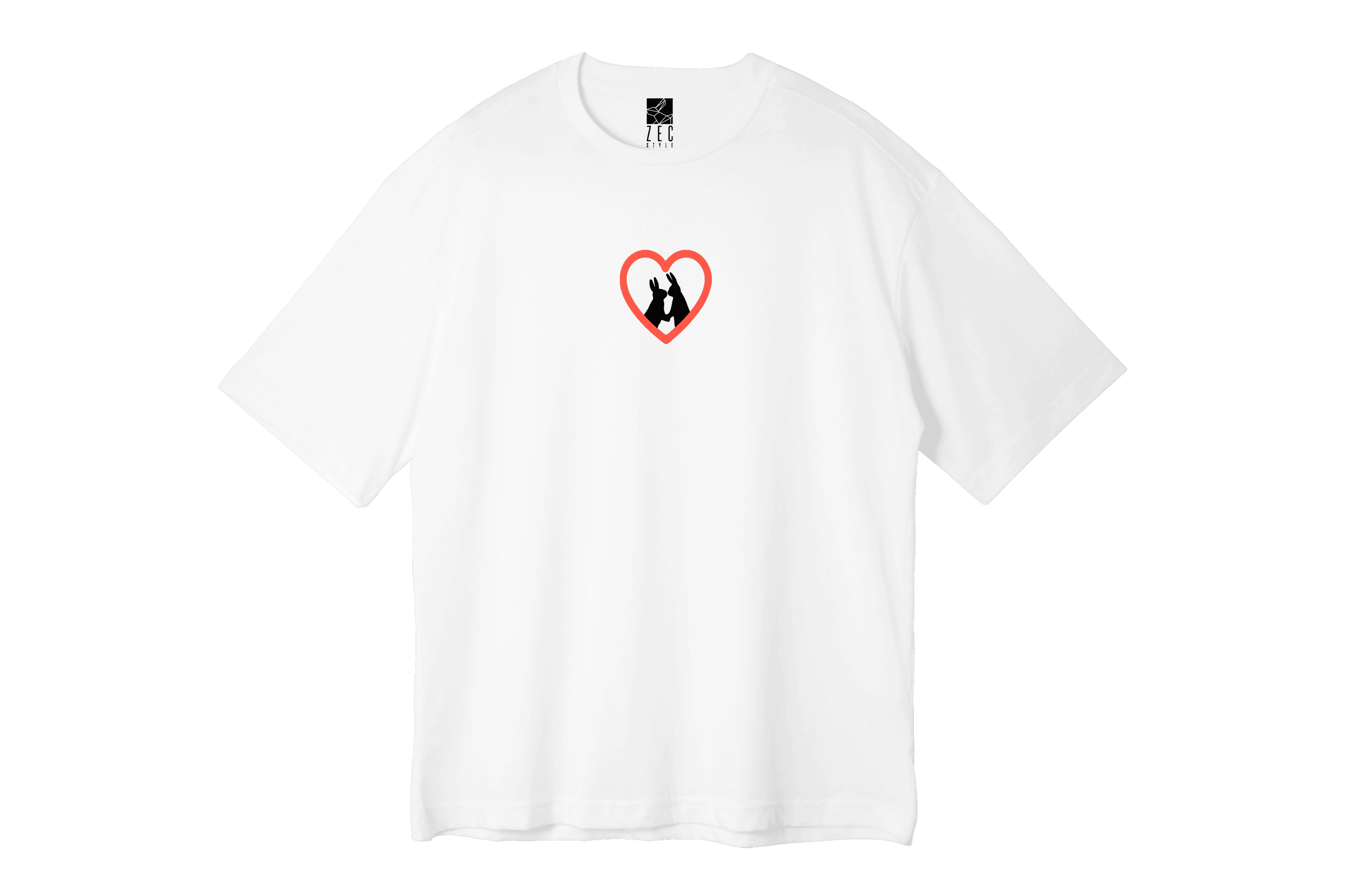 Beyaz Oversize Unisex Rabbit Collection RC22