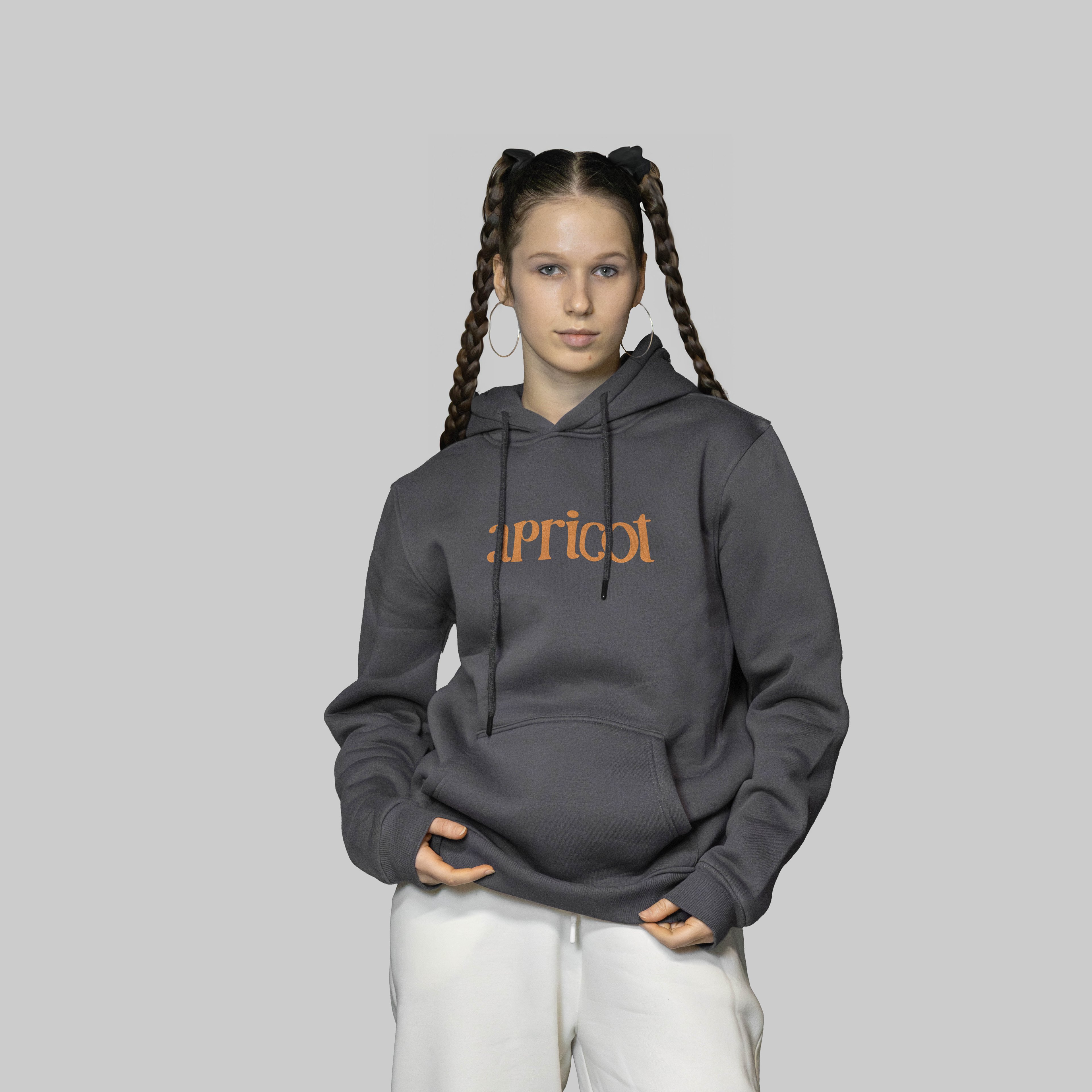 Apricot Hoodie - Antrasit