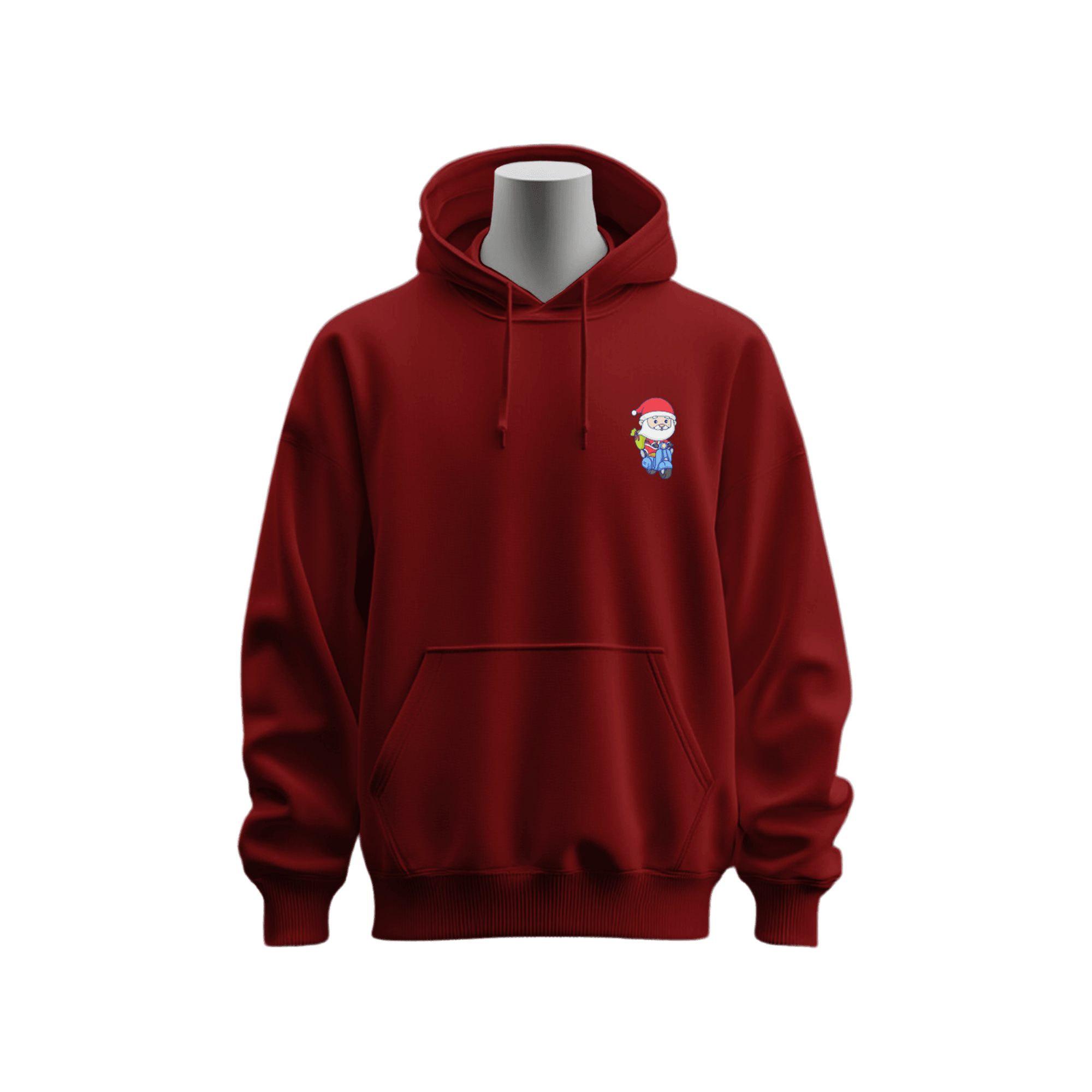 Yılbaşı Koleksiyonu-Noel Baba Vespa Hoodie