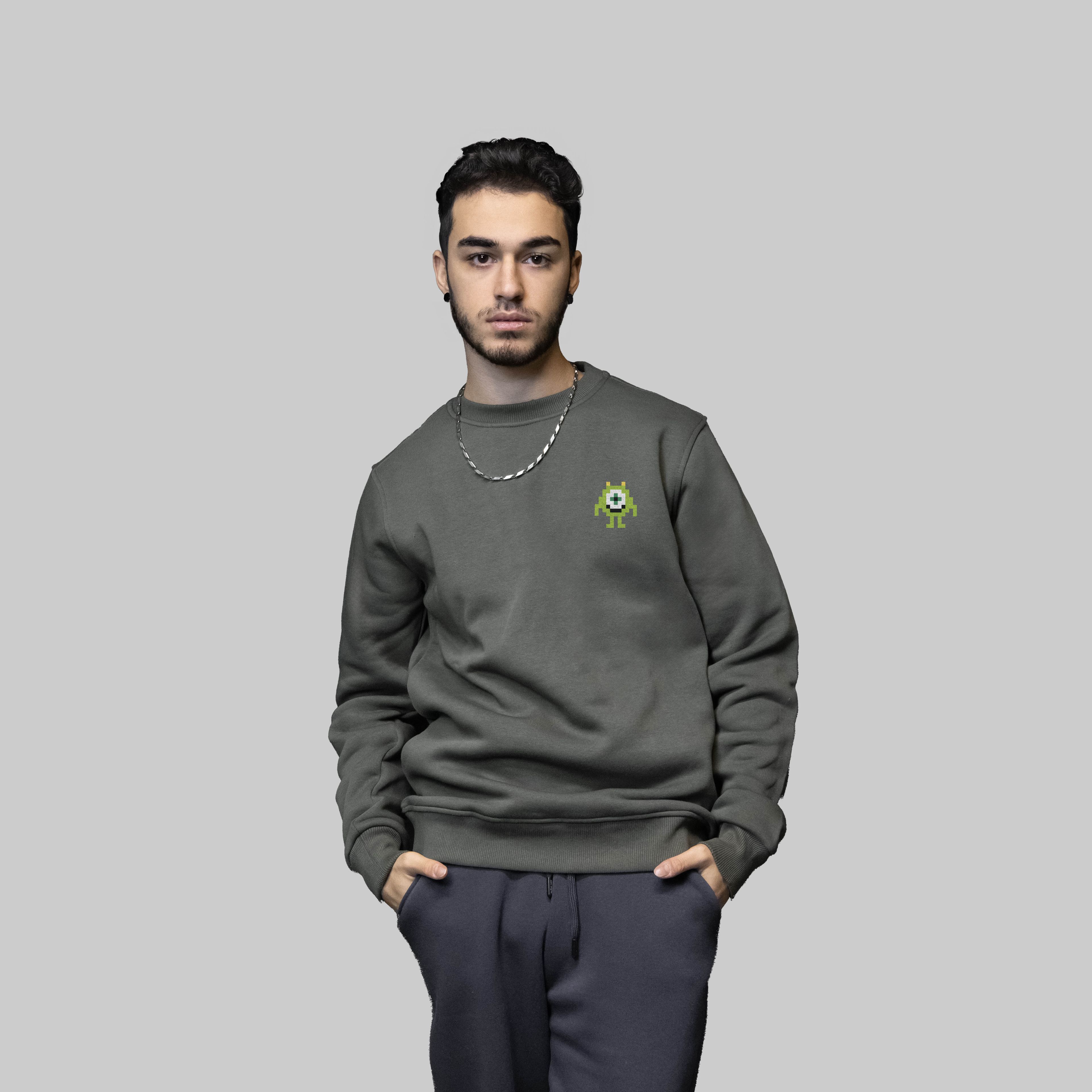 Mike Wazowski Sweatshirt - Haki