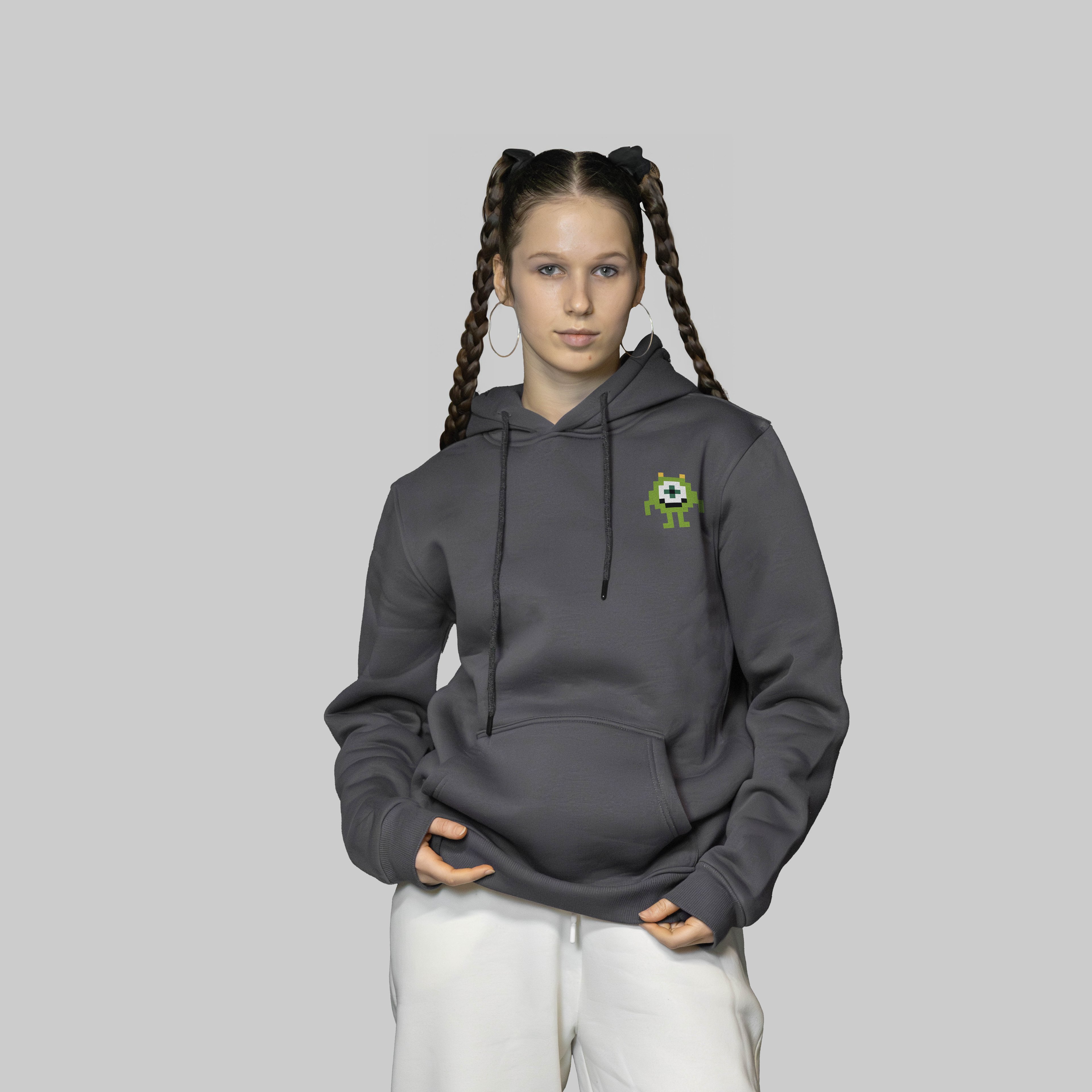 Mike Wazowski Hoodie - Antrasit