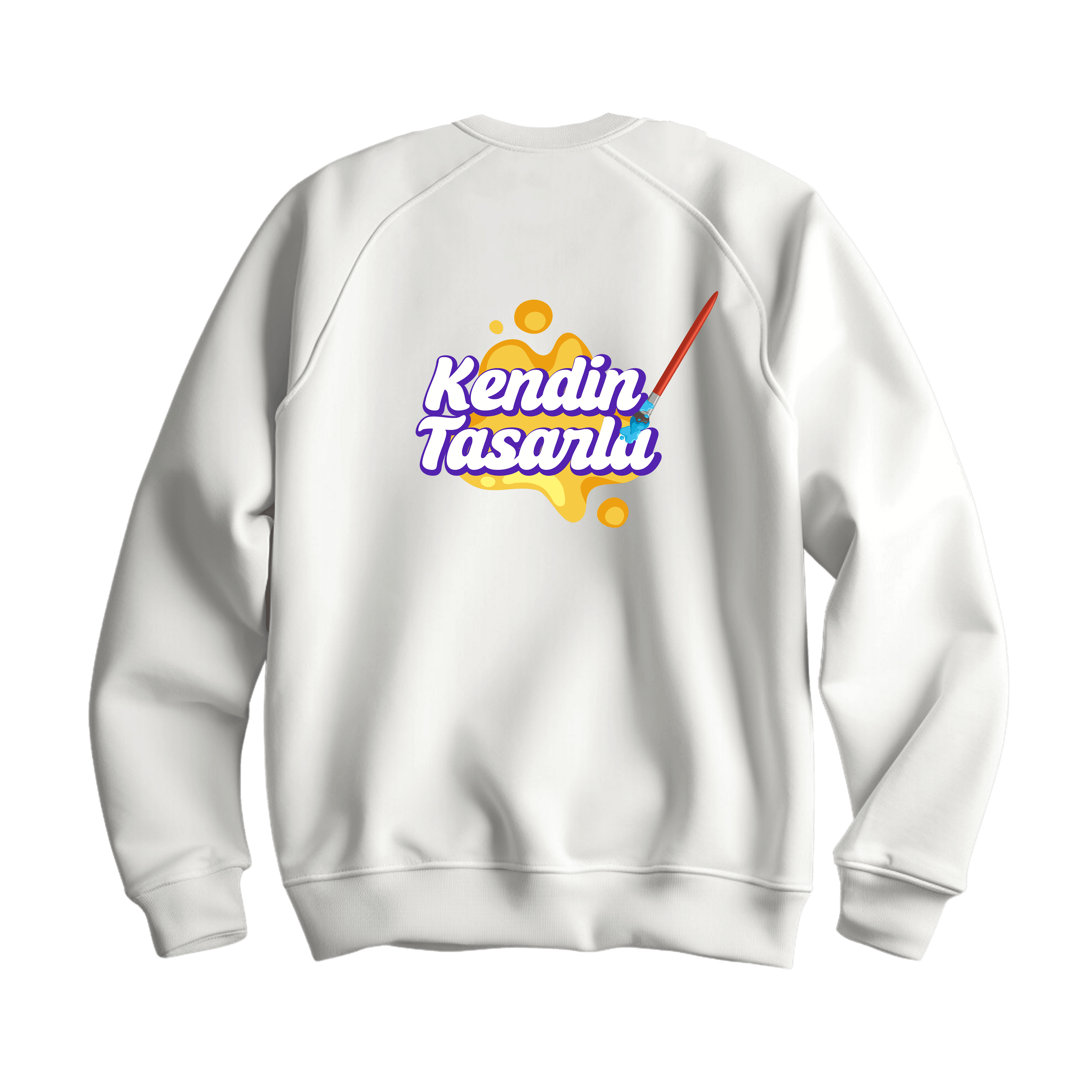 Kadın Basic Sweatshirt Ekru Tarzını Yarat 🎨🖌️