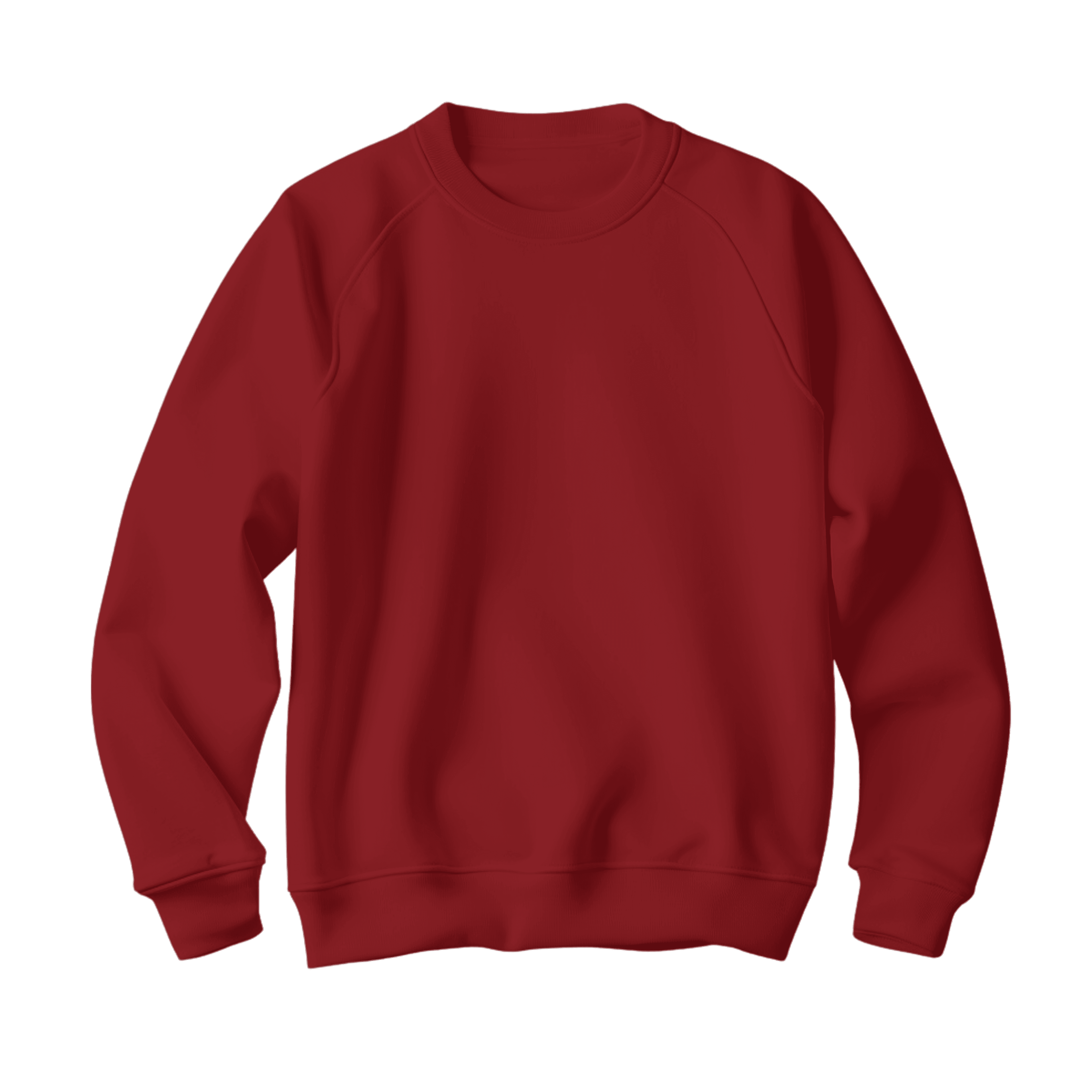 Kırmızı Basic Regular Sweatshirt