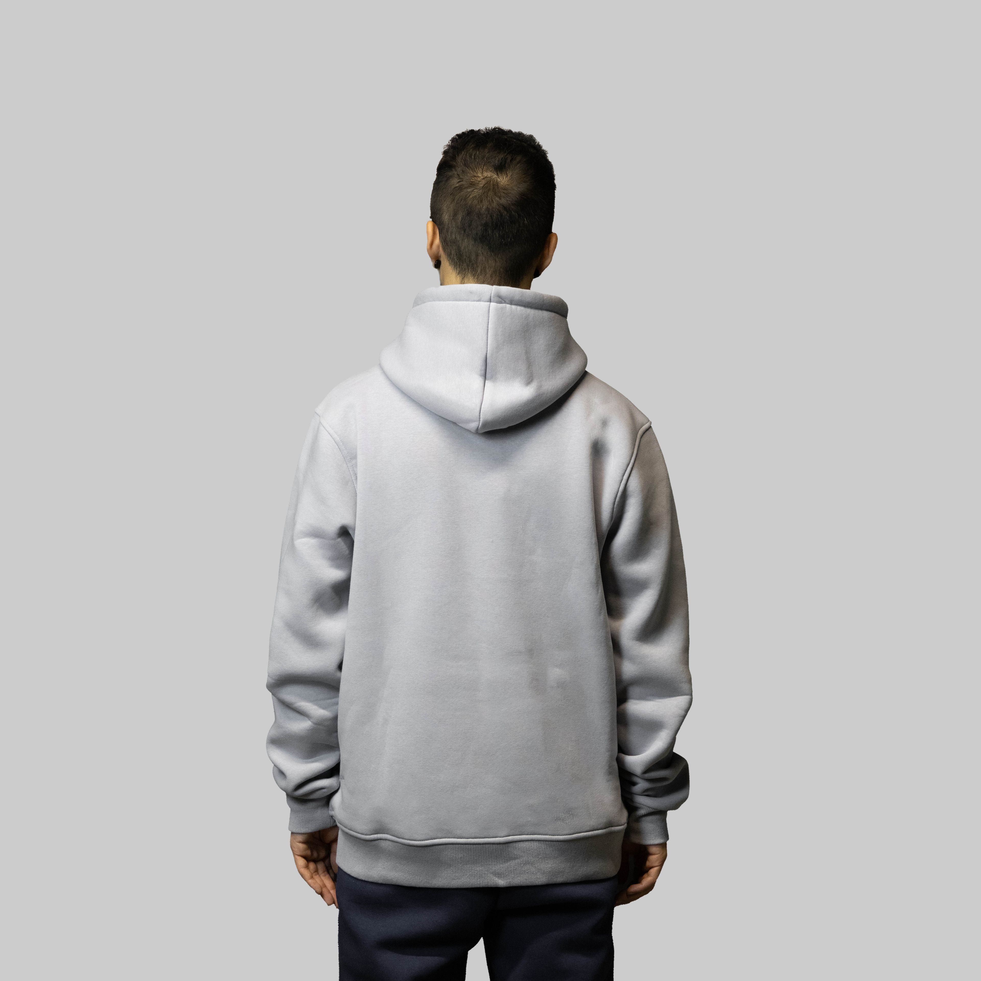 Gri Basic Regular Hoodie