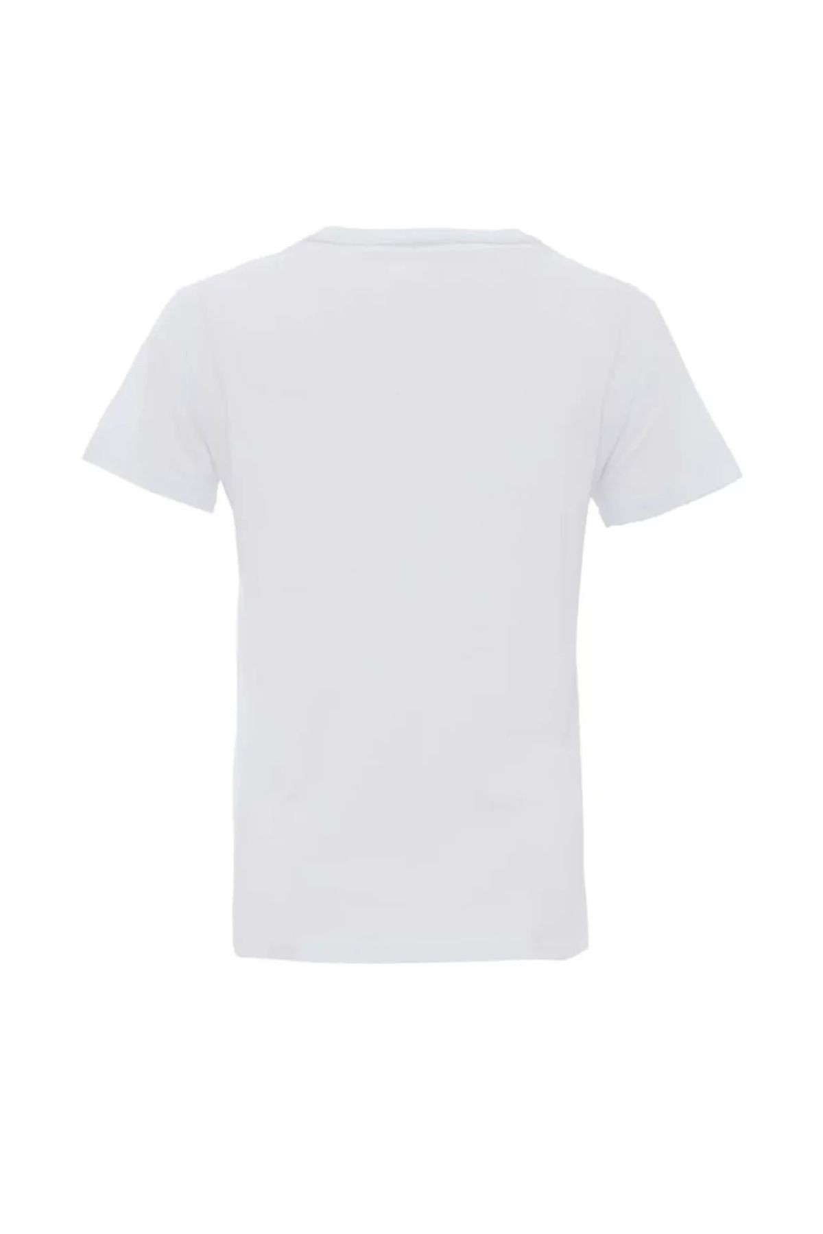 Taş detaylı beyaz tshirt