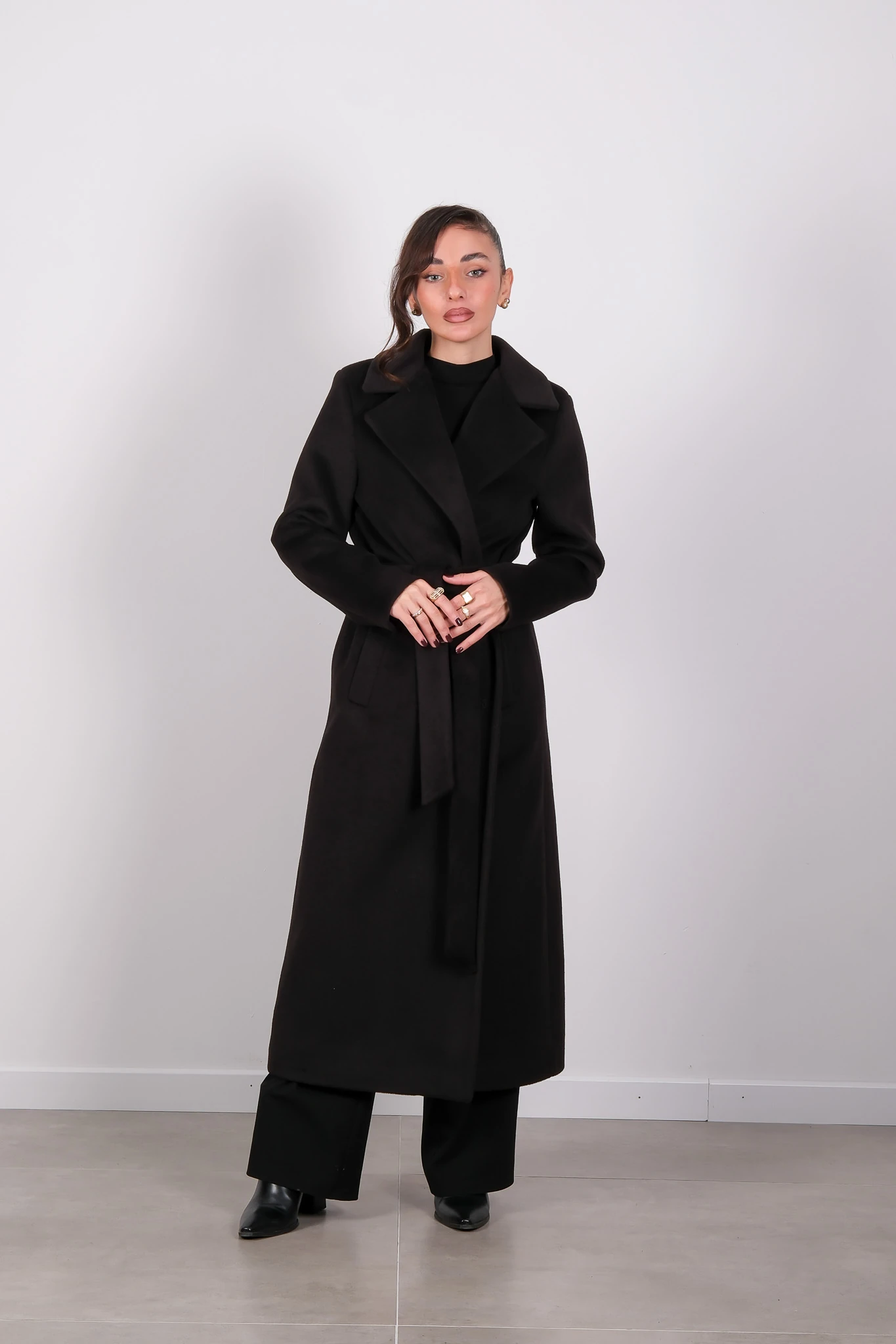 2300 MASSİMO DONNA KABAN - Siyah