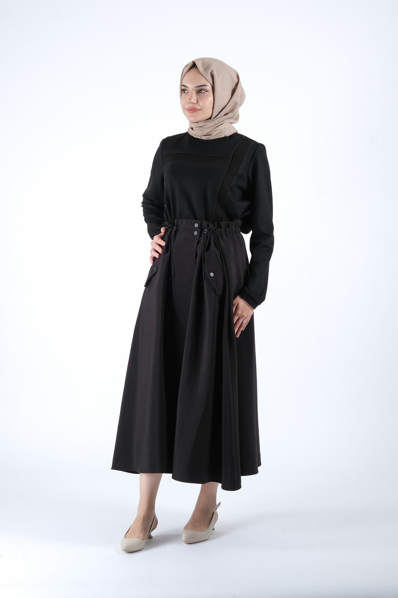 w-25-460 massimo donna etek - Siyah