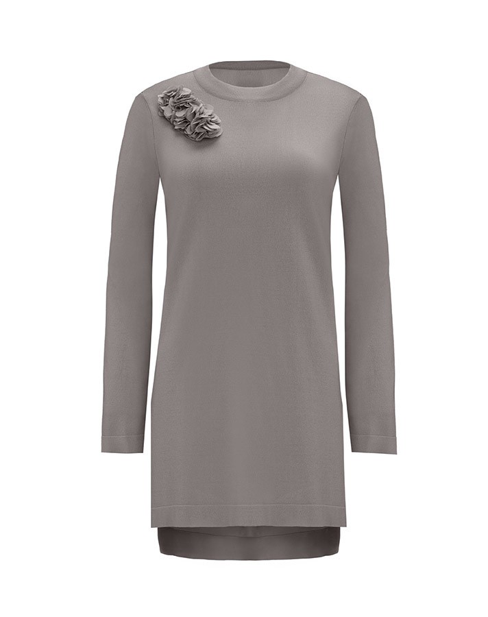 6011 MISS DALIDA TUNIC - Anthracite