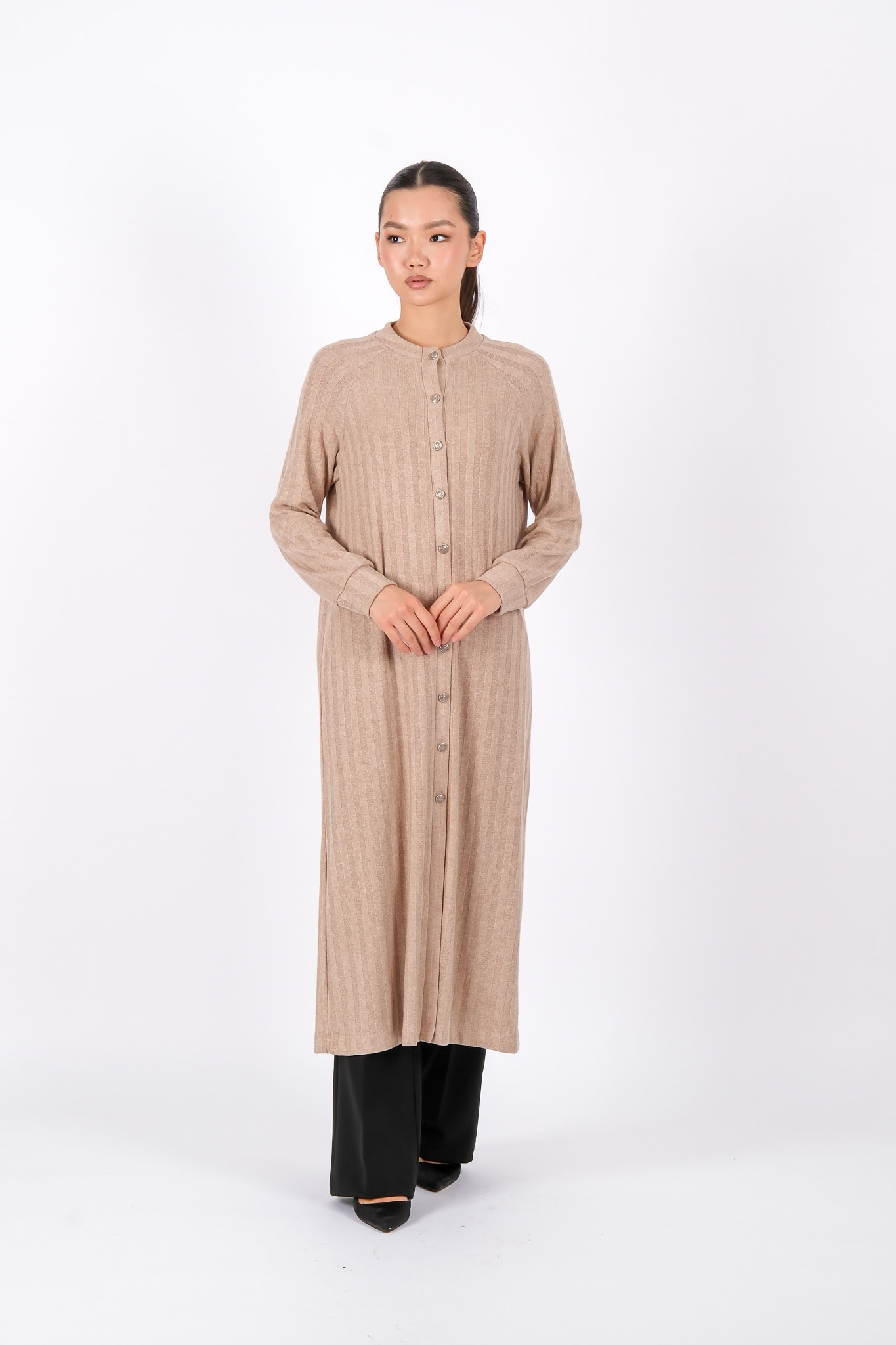 W-26-216 MASSİMO DONNA HIRKA - Beige