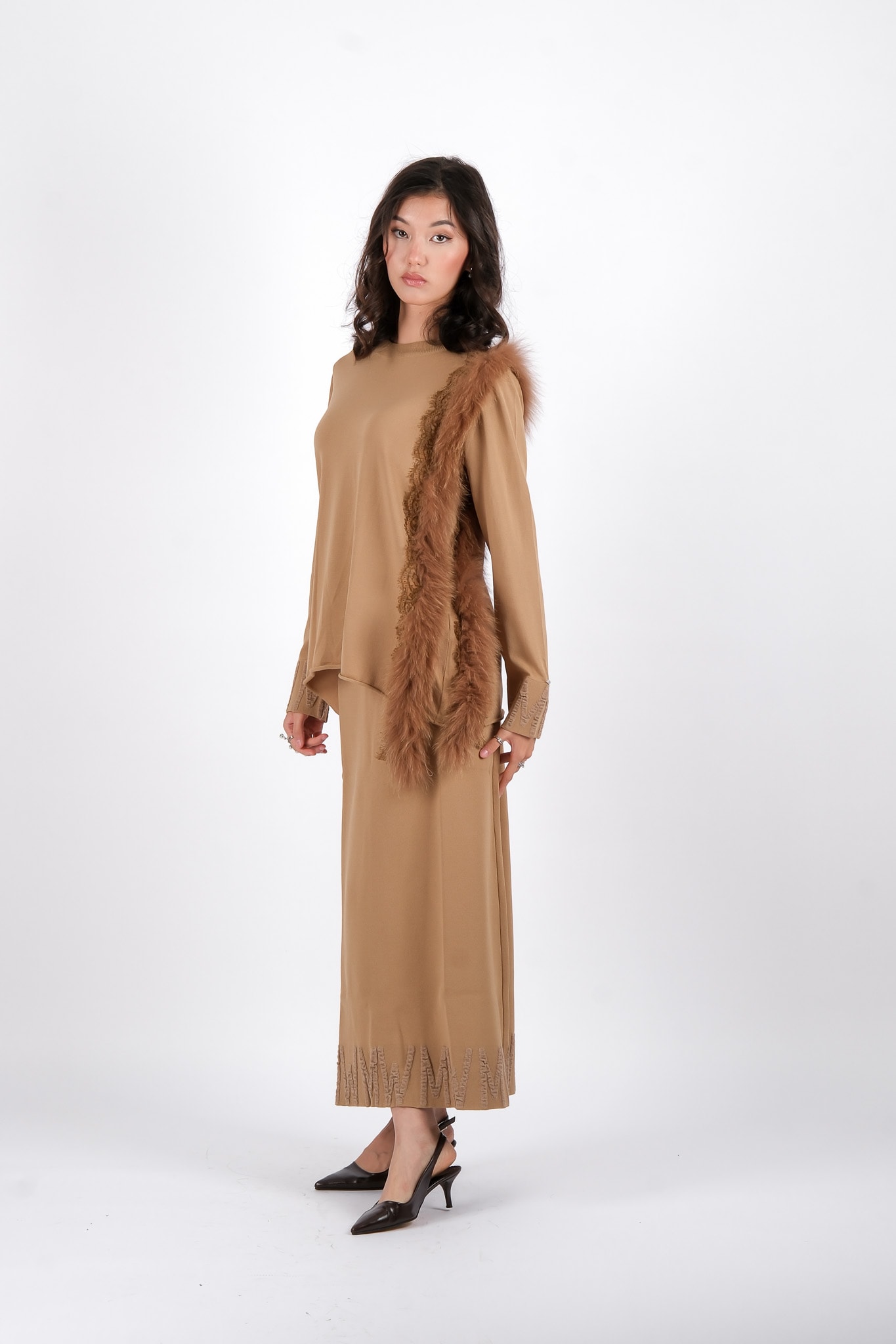 MİSS 267 MİSSWHENCE ETEK - Camel