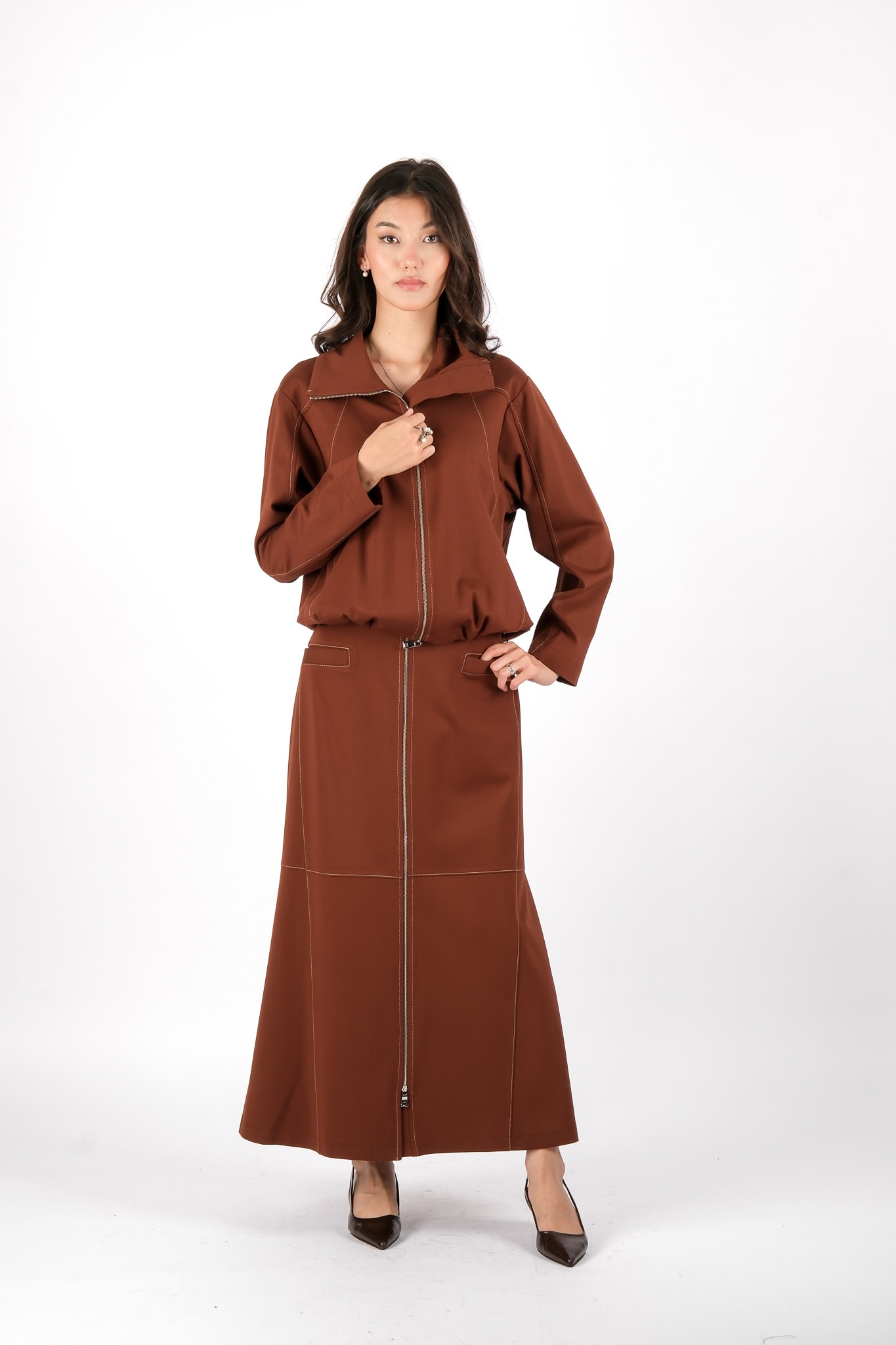 38201 MİSSWHENCE TAKIM - Cinnamon