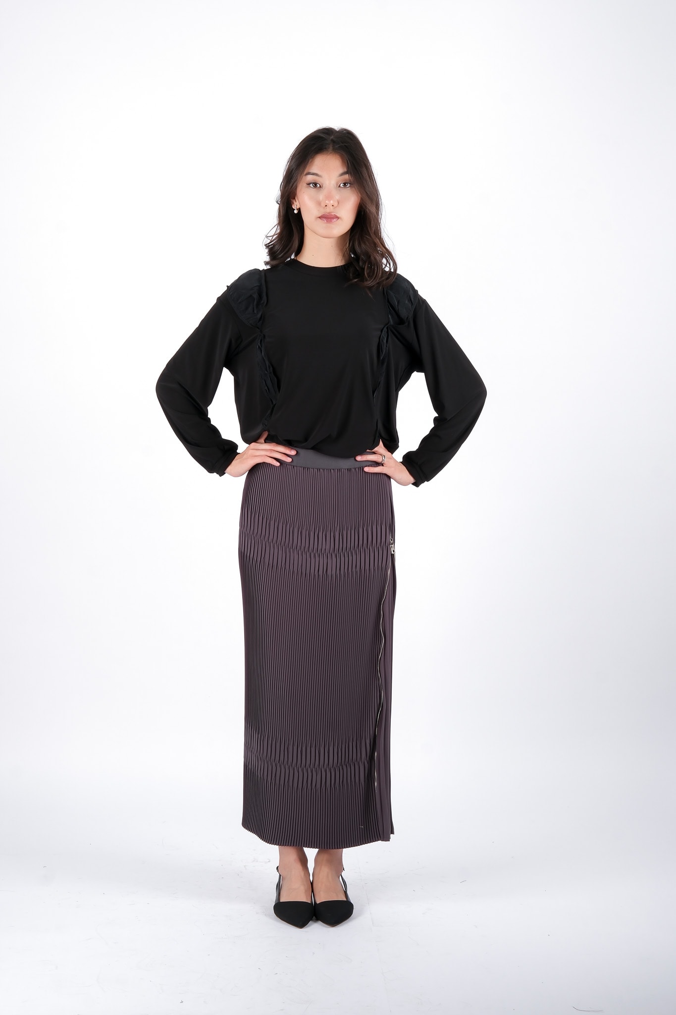 38921 MİSSWHENCE ETEK - Anthracite