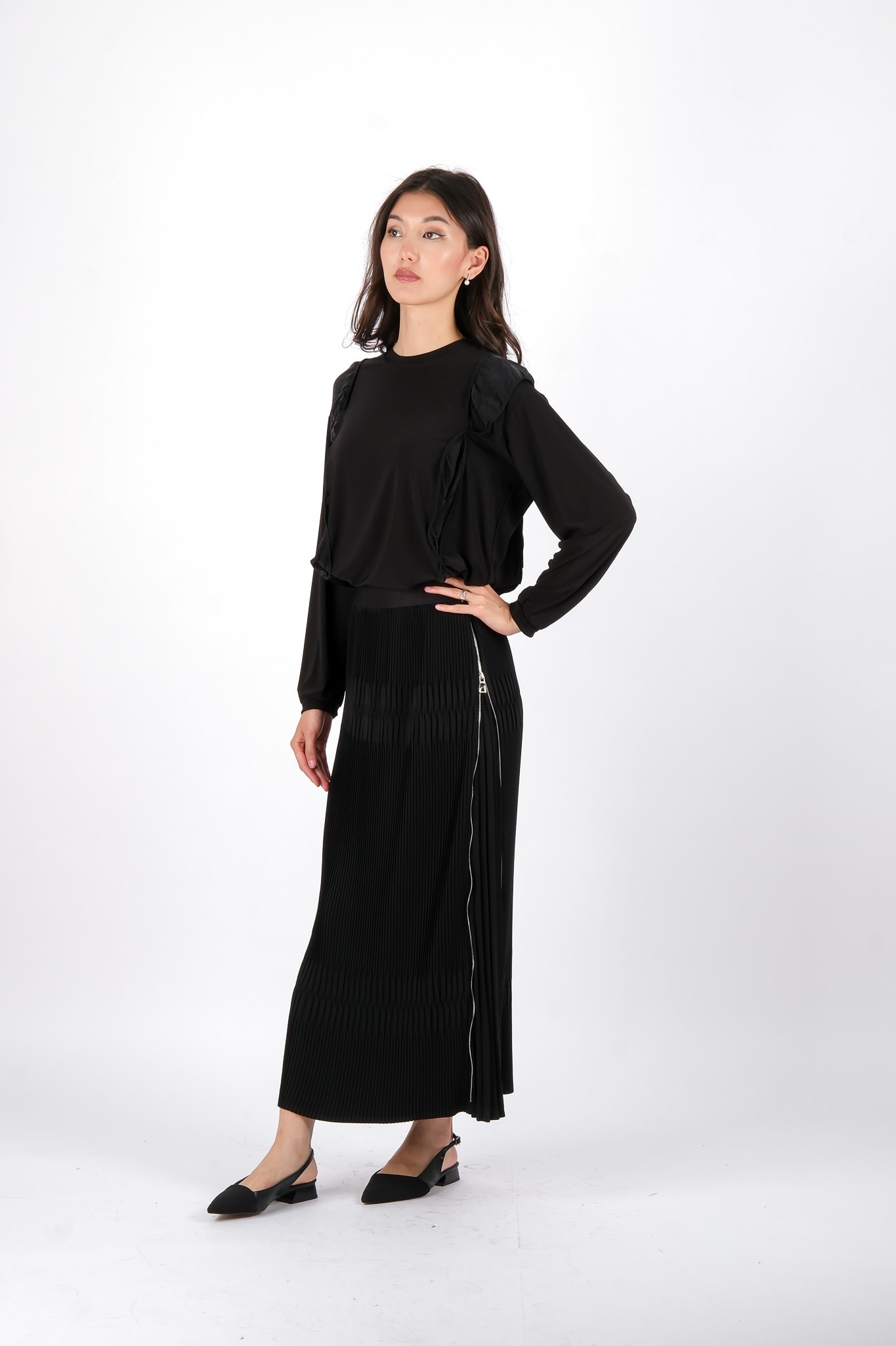 38921 MİSSWHENCE ETEK - Black