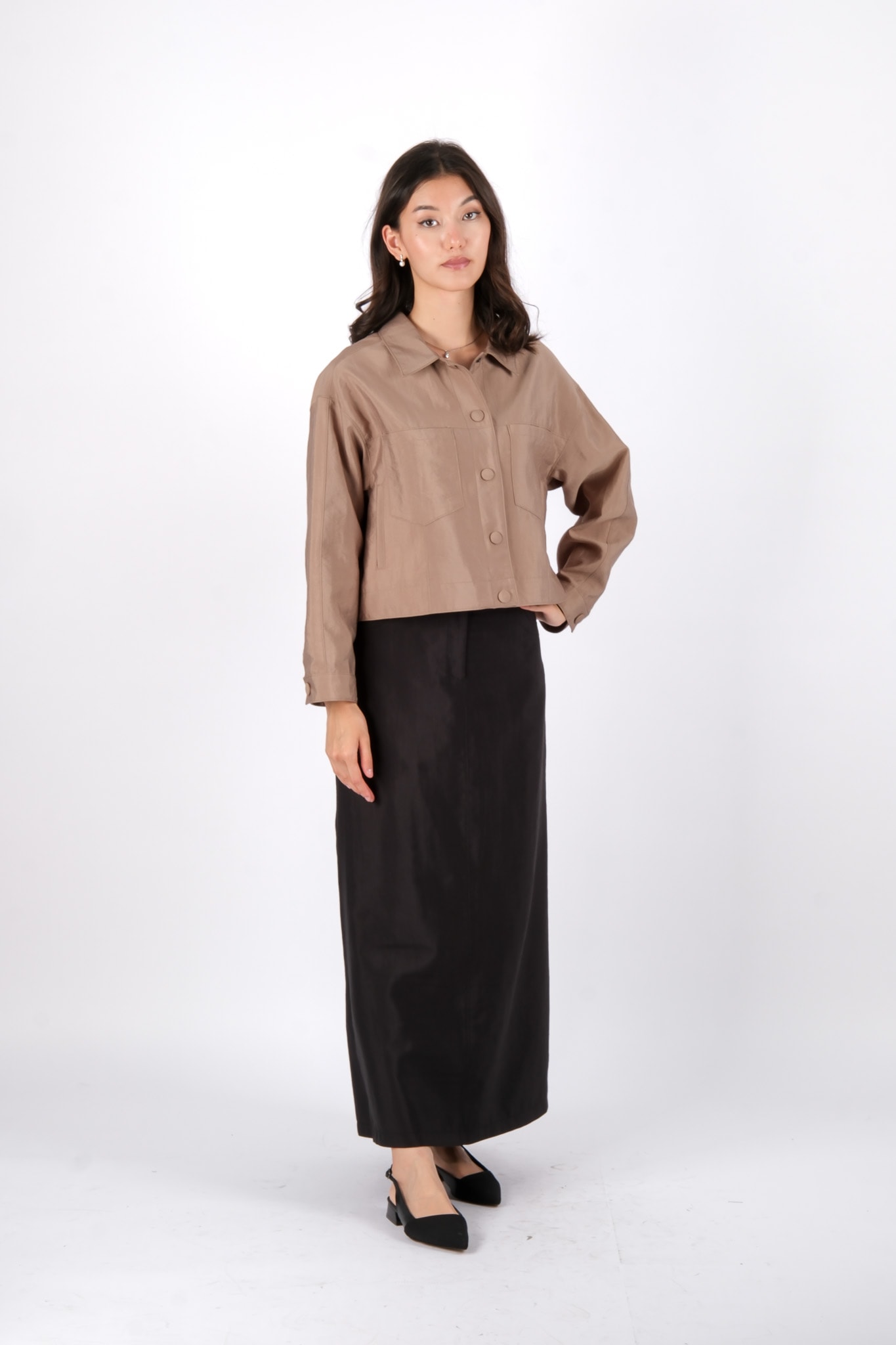 W-26-115 MASSİMO DONNA CEKET - Mink