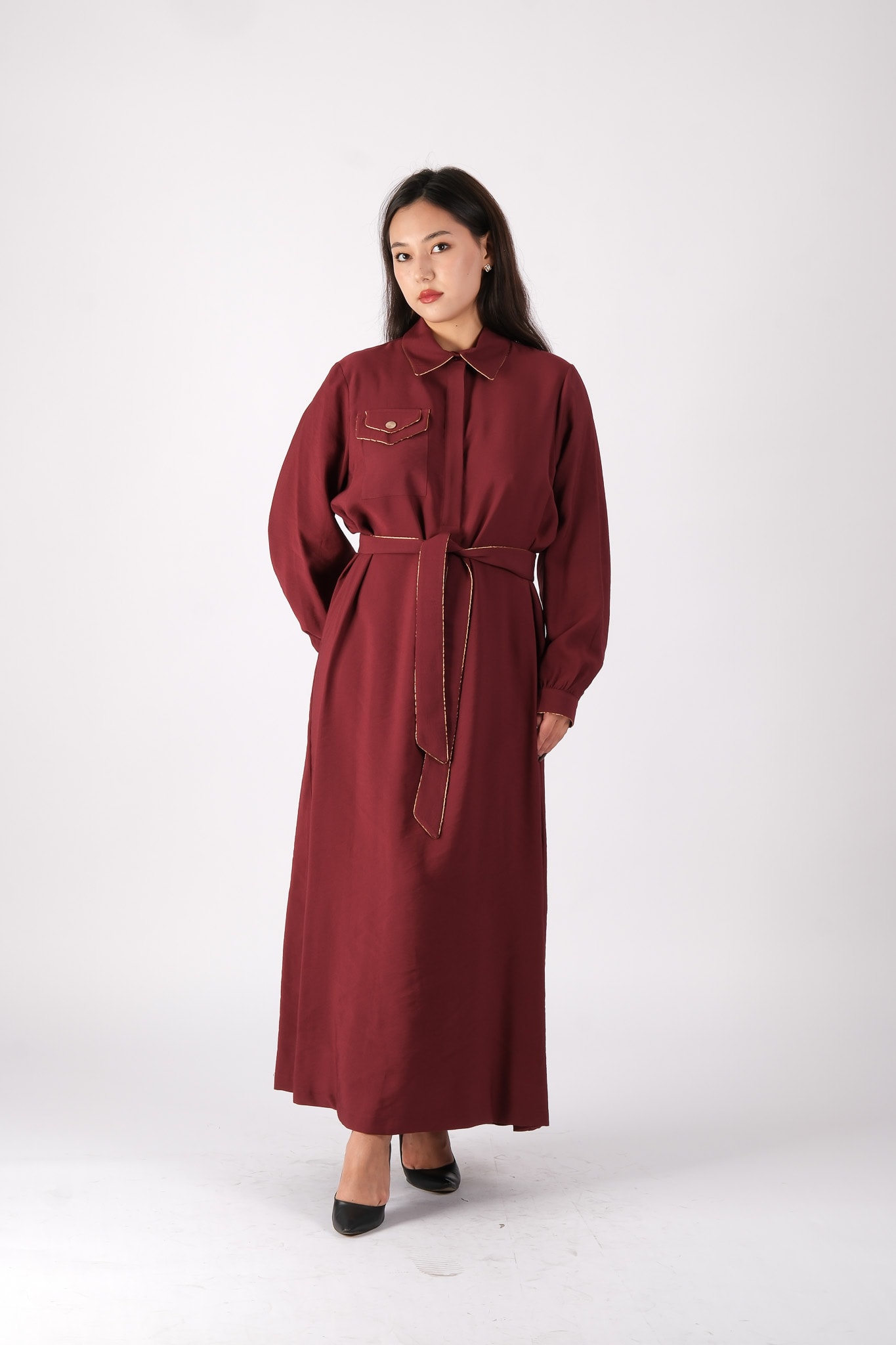 2005 NUSS ELBİSE - Bordo