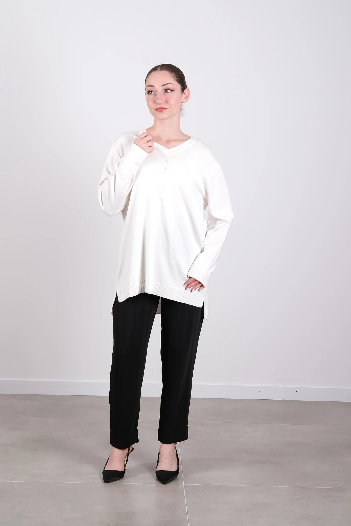 22287 TWOMAİL BLUZ - Kemik