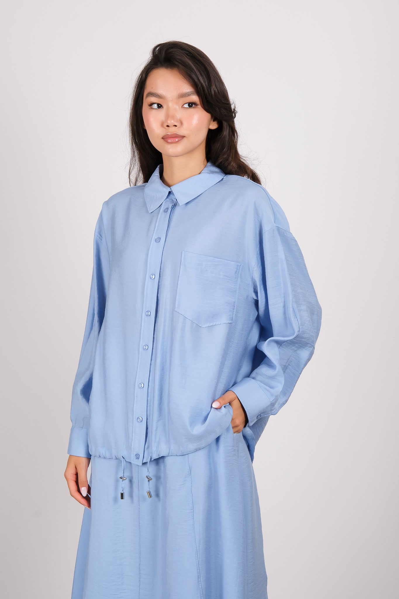 S-25-215 MASSİMO DONNA TUNİK - Mavi