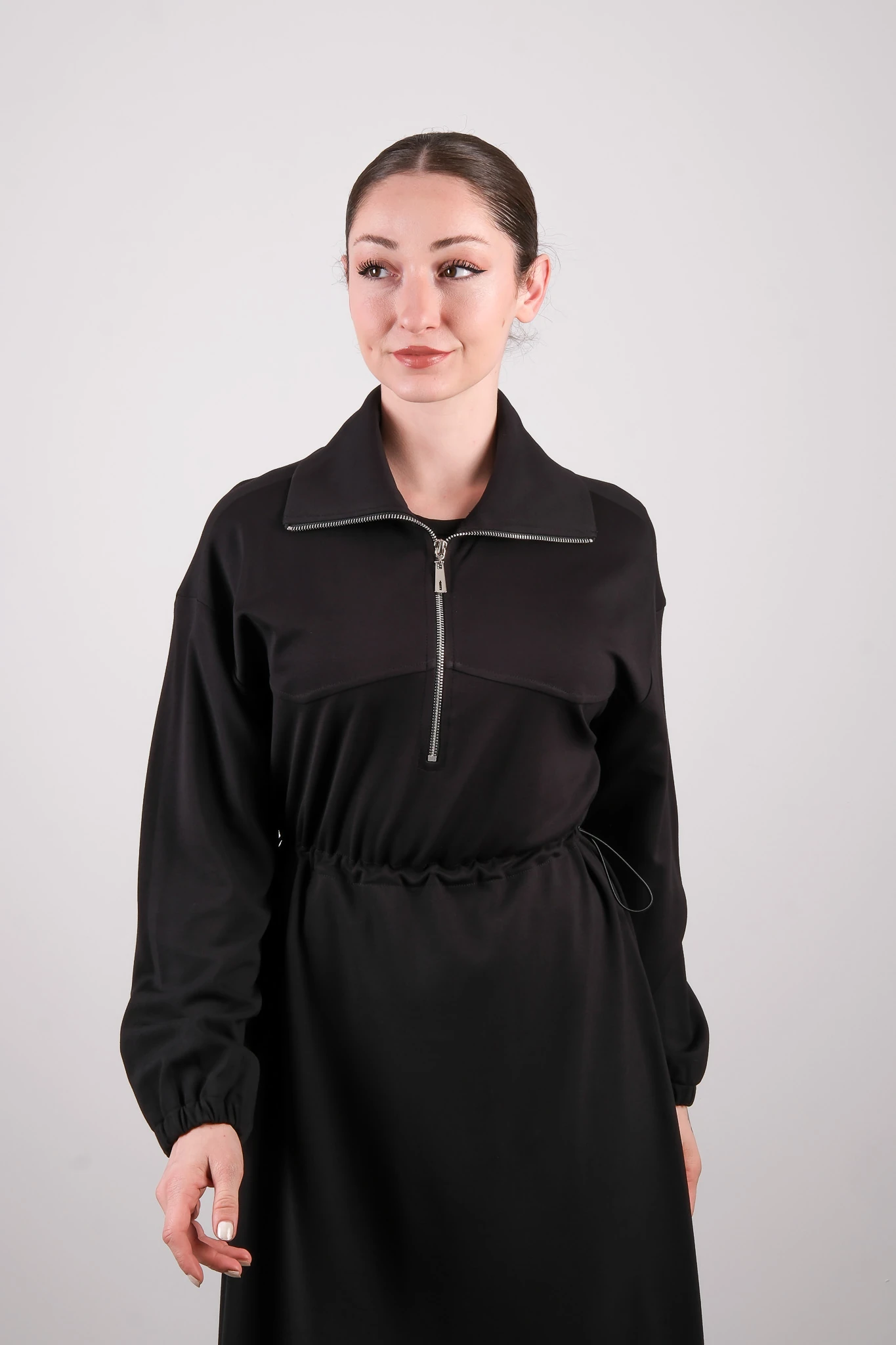 36163 İKOLL ELBİSE - Black