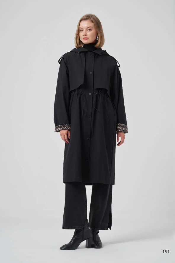 6033 NUSS KAP - Black