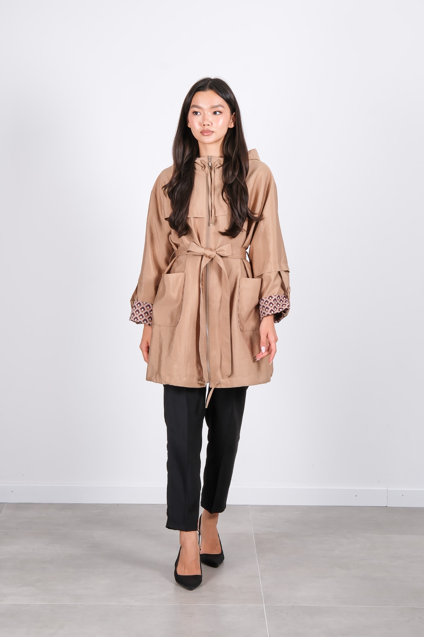 W-26-275 MASSİMO DONNA CEKET - Bej