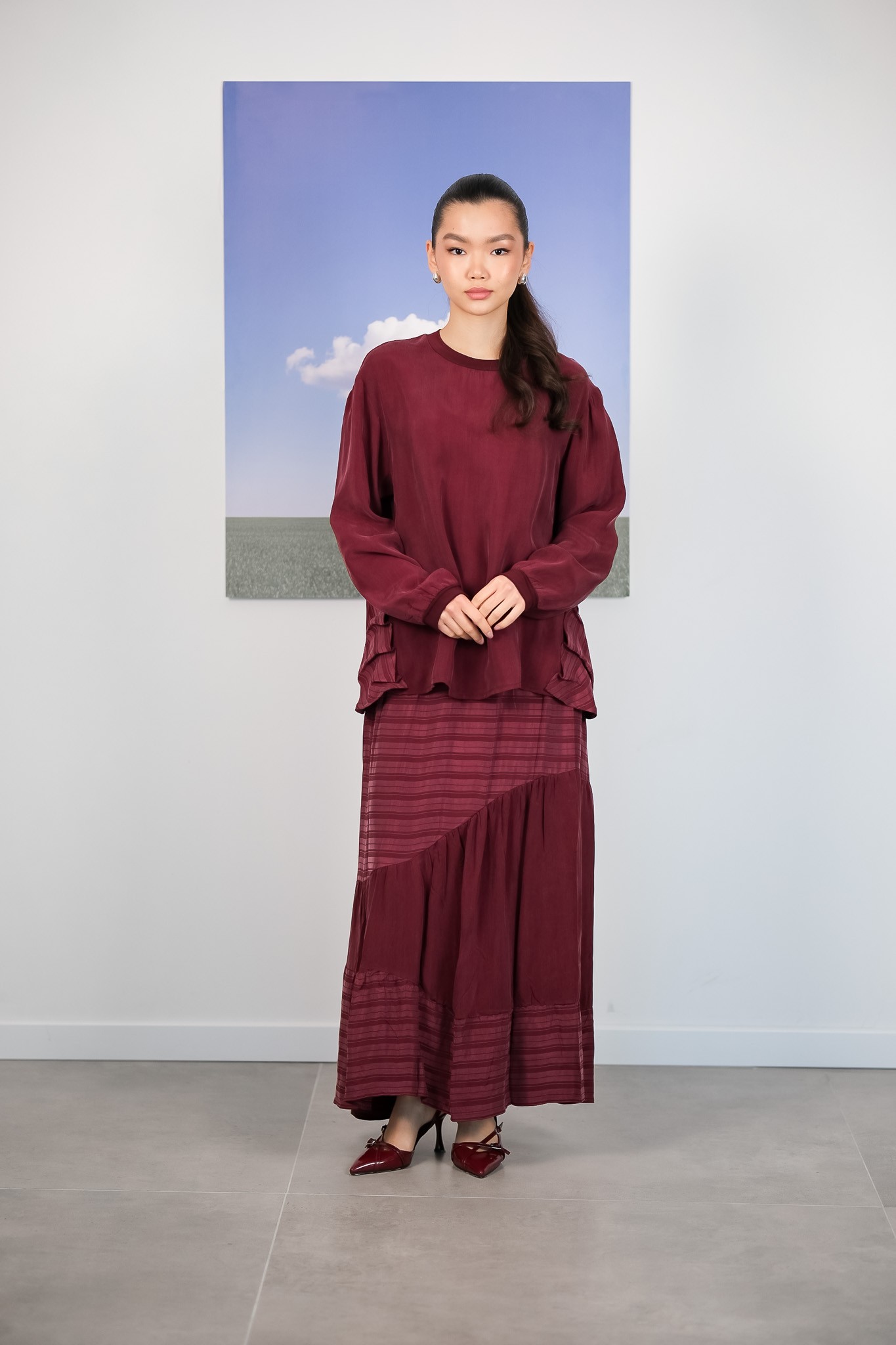 37016 MİSSWHENCE TAKIM - Bordo