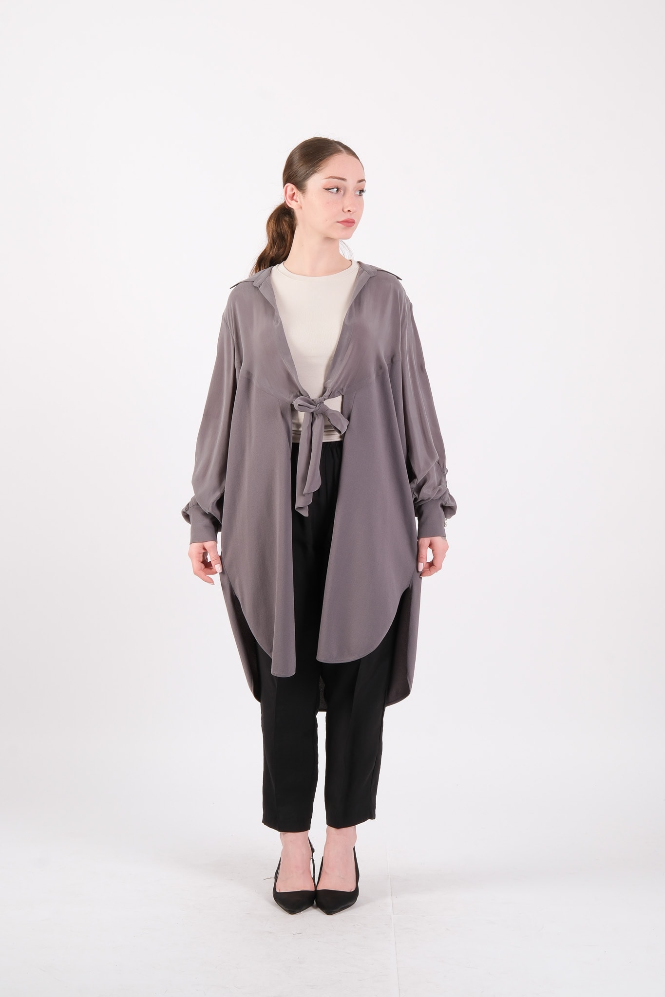 8005 MISS DALIDA JACKET - Anthracite