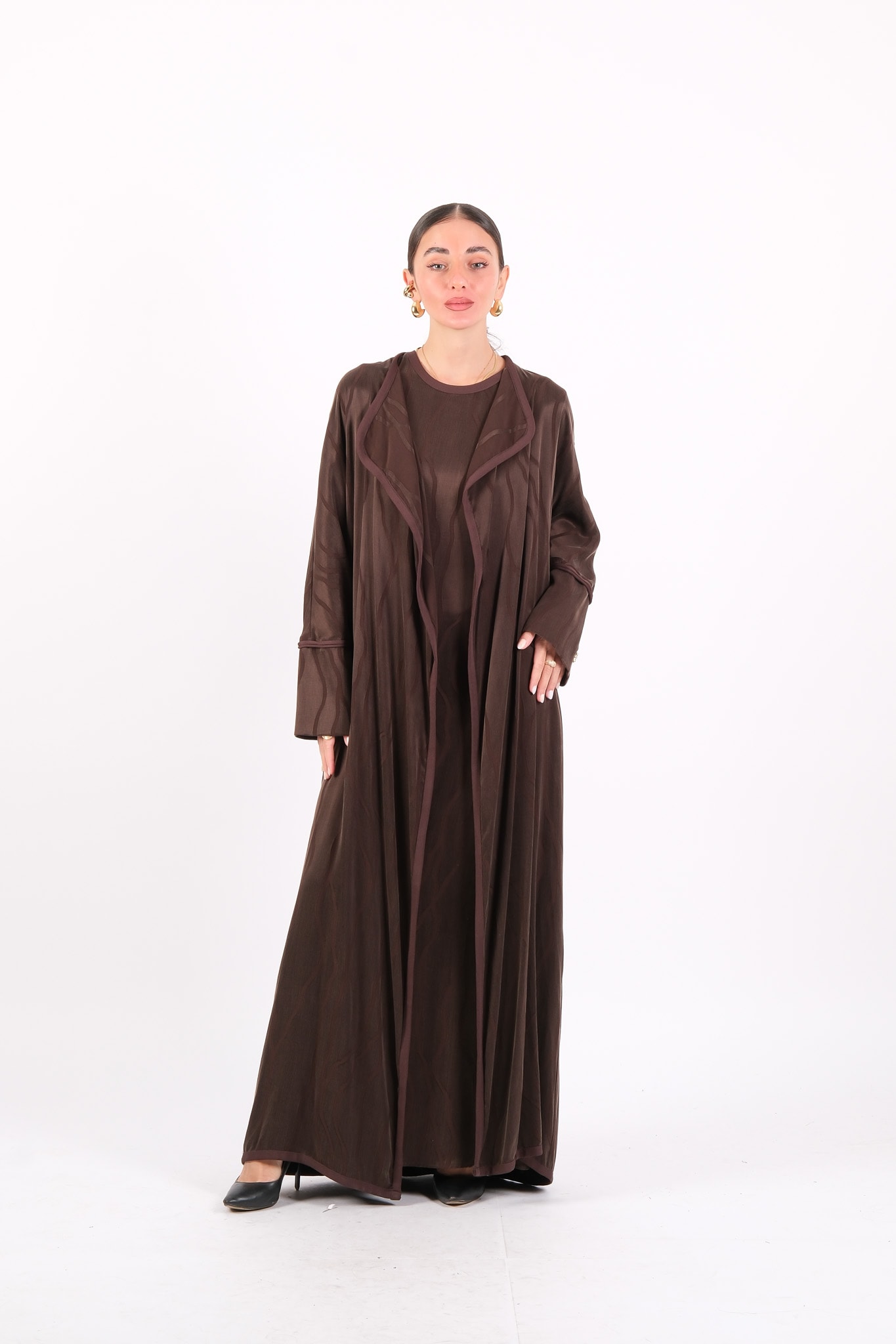 8032 MİSS DALIDA CEKET - Kakao