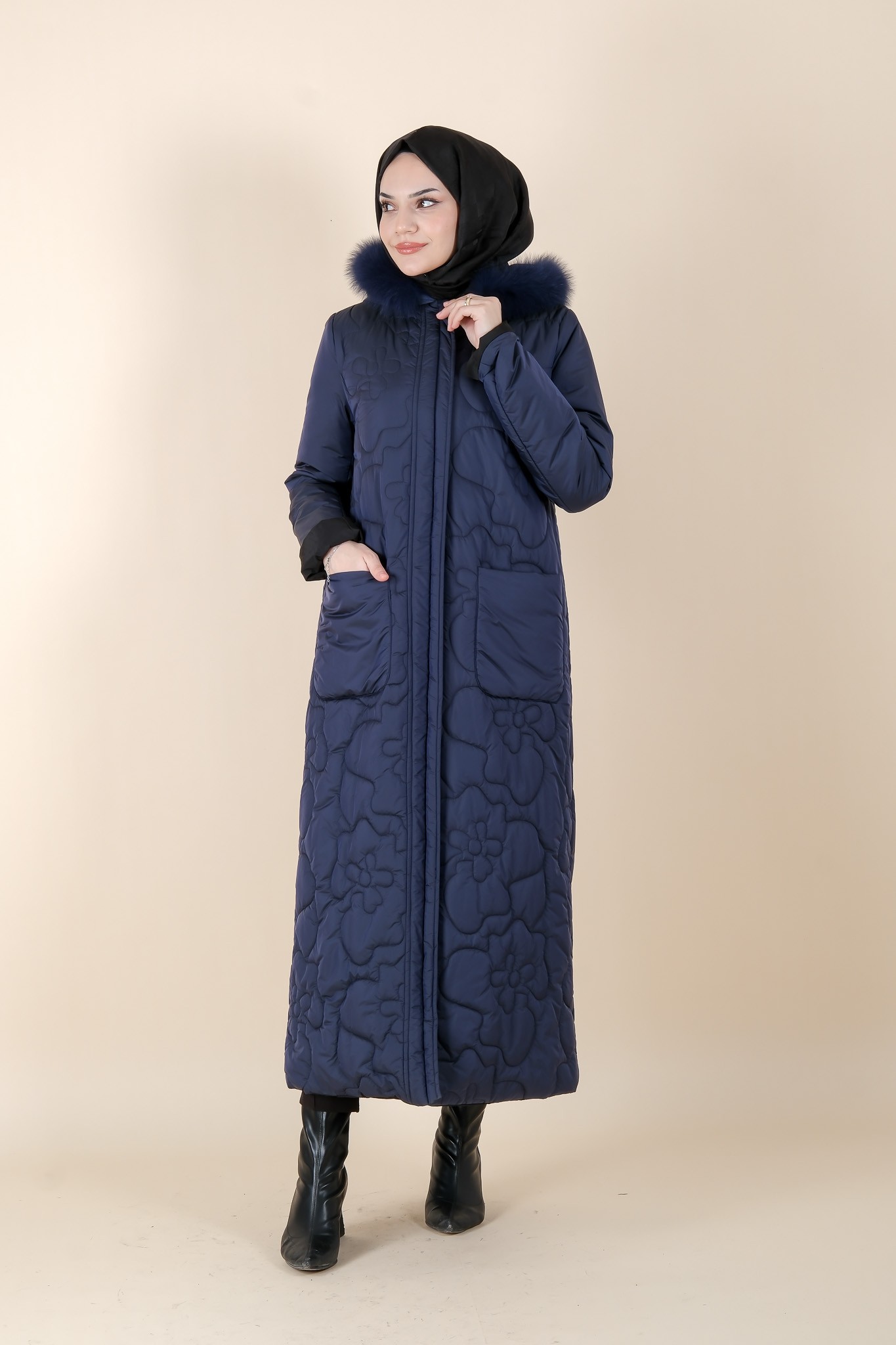 22526 NCL PARKA - SİYAH LACİ