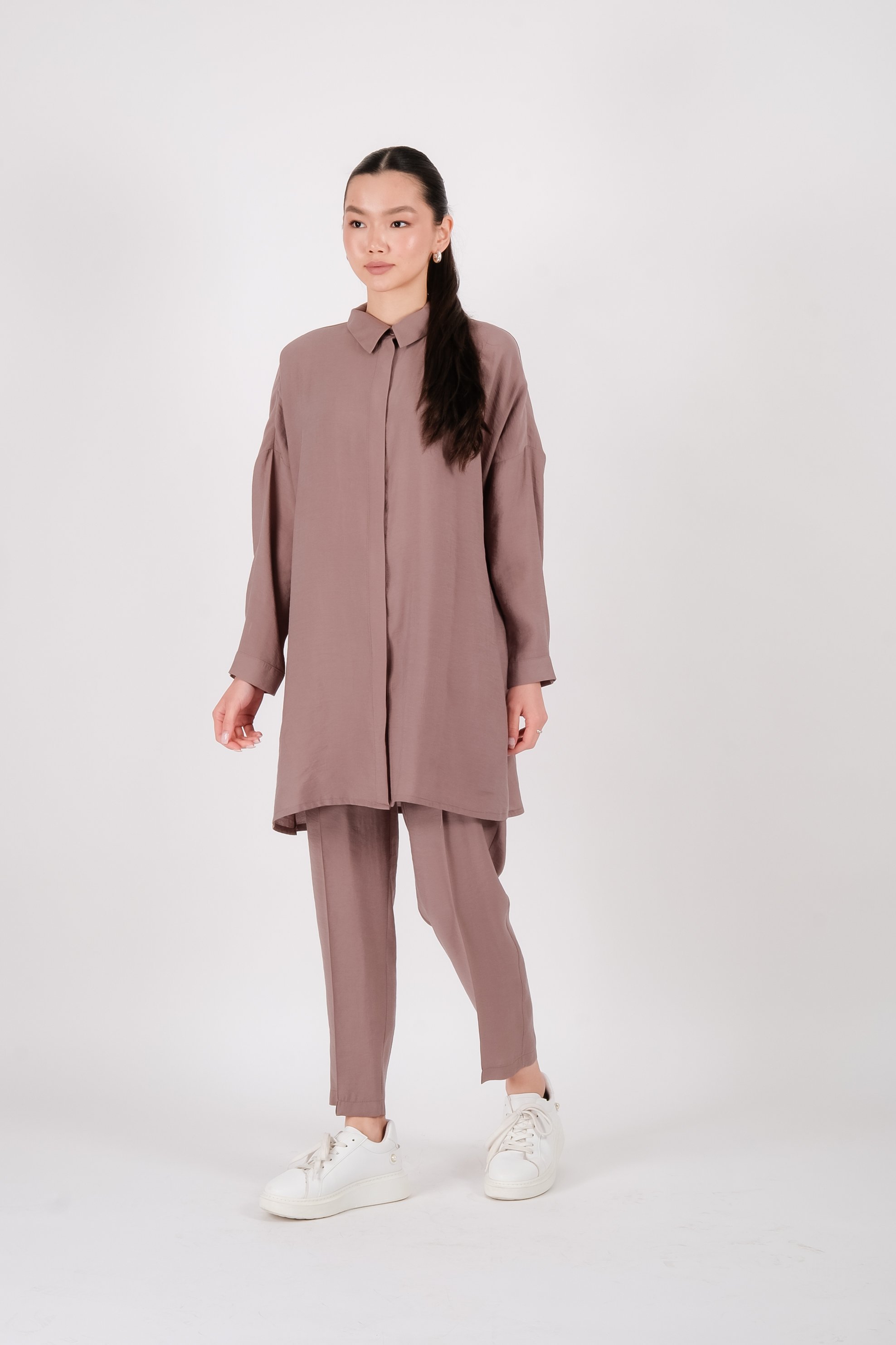 S-25-315 MASSİMO DONNA PANTOLON - Vizon