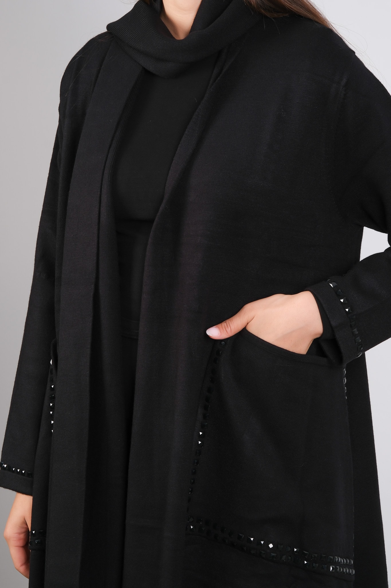 60910 ON TRİKO CEKET