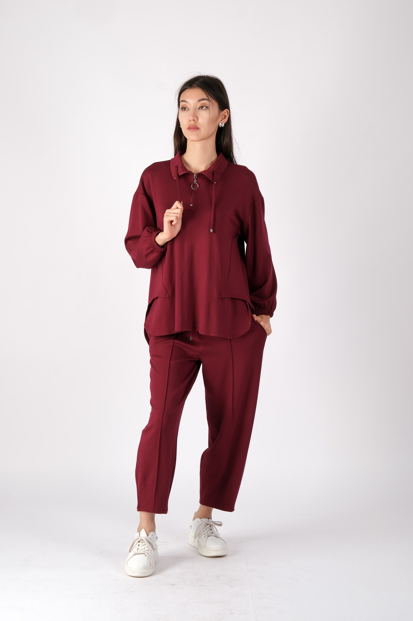 792 BADGER TAKIM - Burgundy