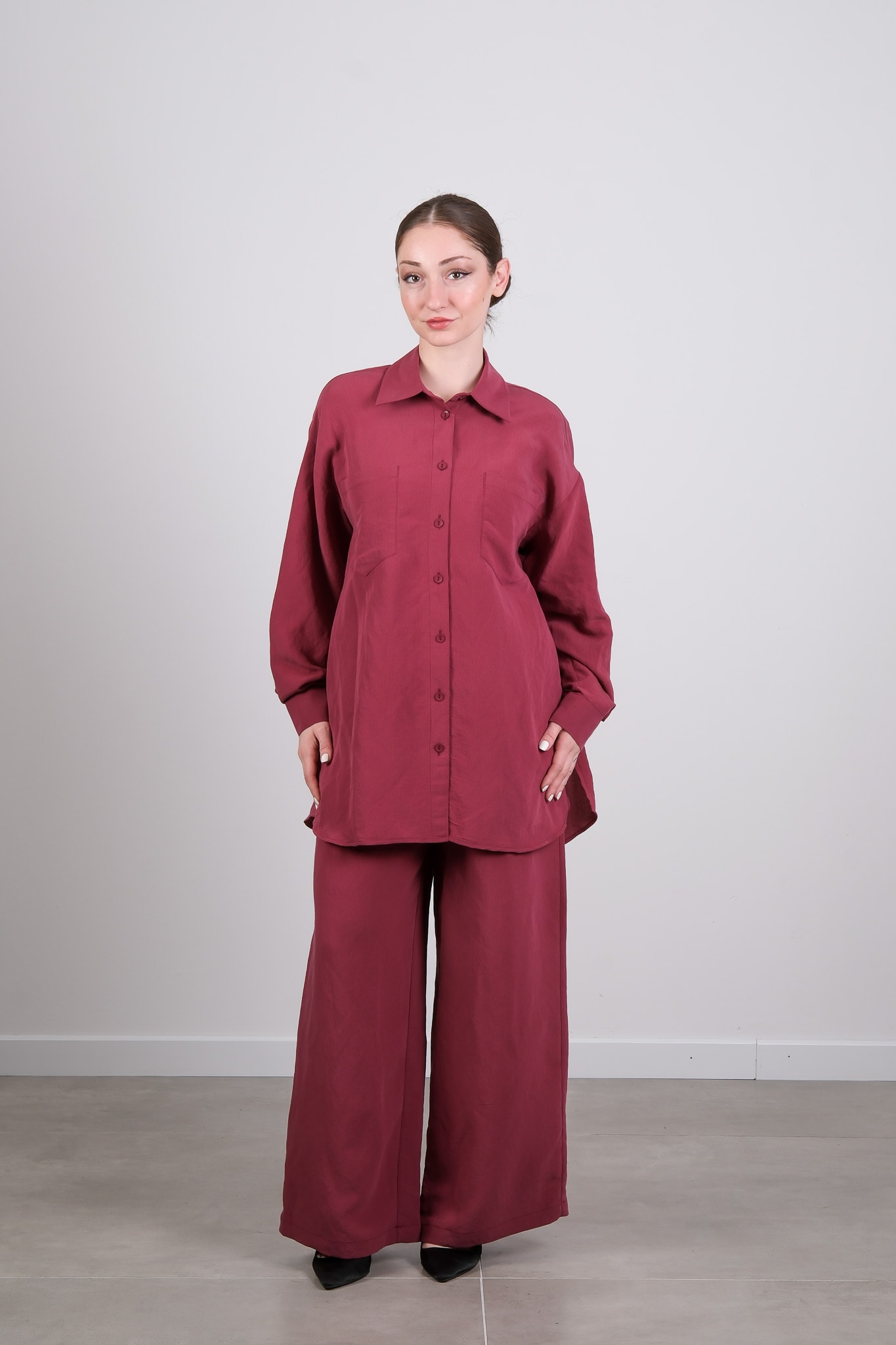 1021 NUSS TAKIM - Burgundy