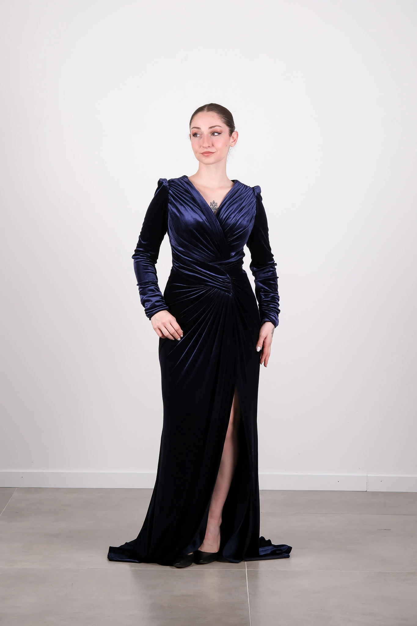 10328 FOR COSTUME ABİYE - Lacivert