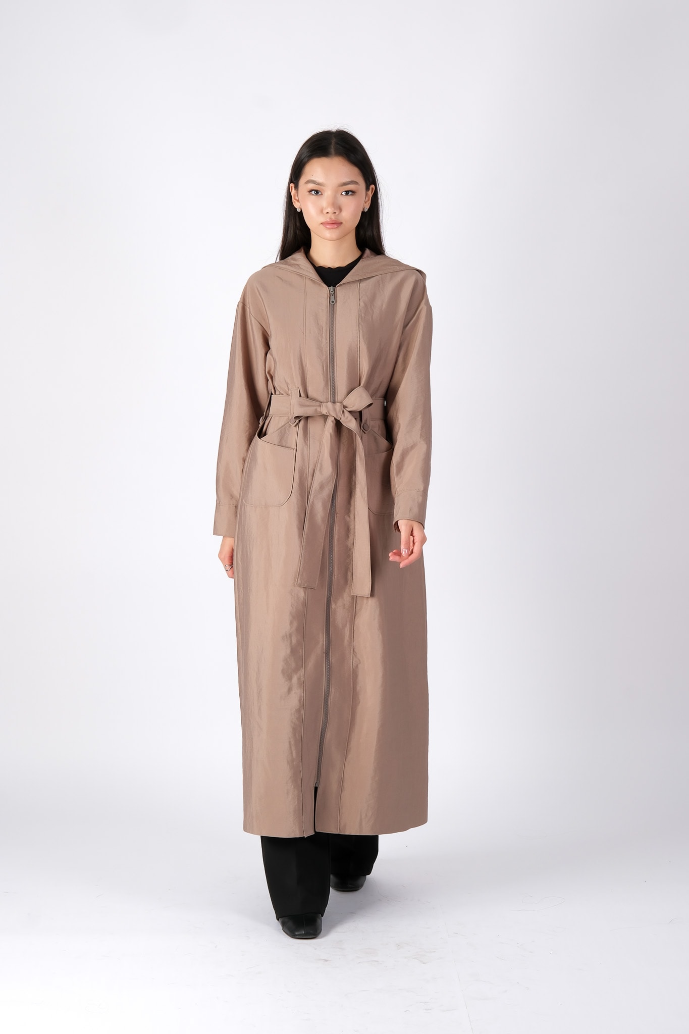 W-26-886 MASSİMO DONNA KAP - Mink