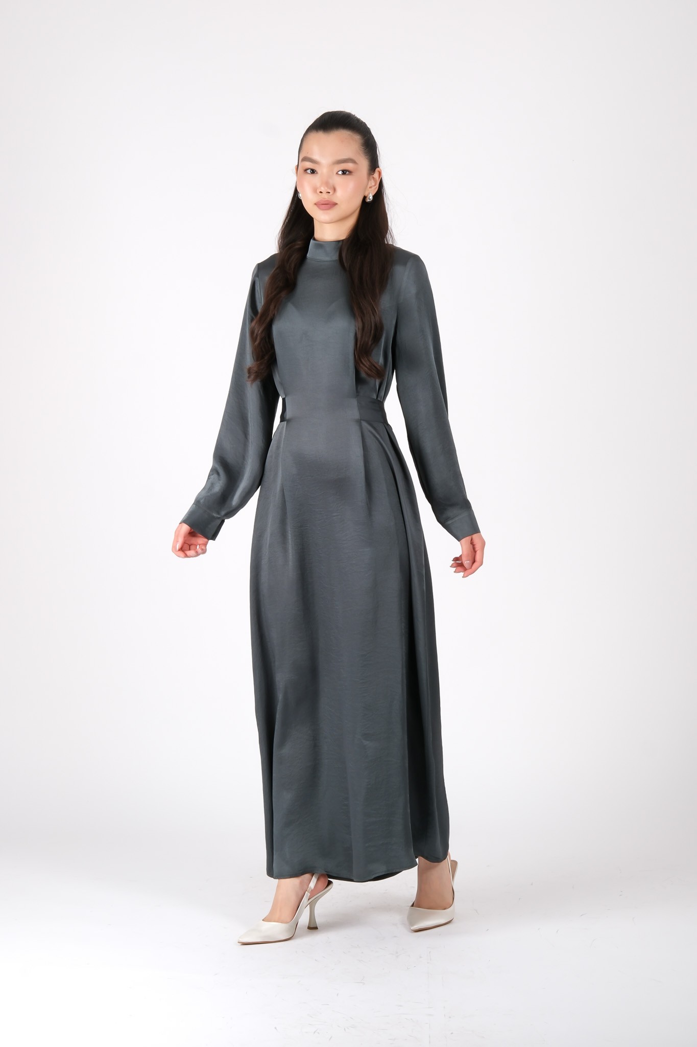 2042 NUSS DRESS - Emerald