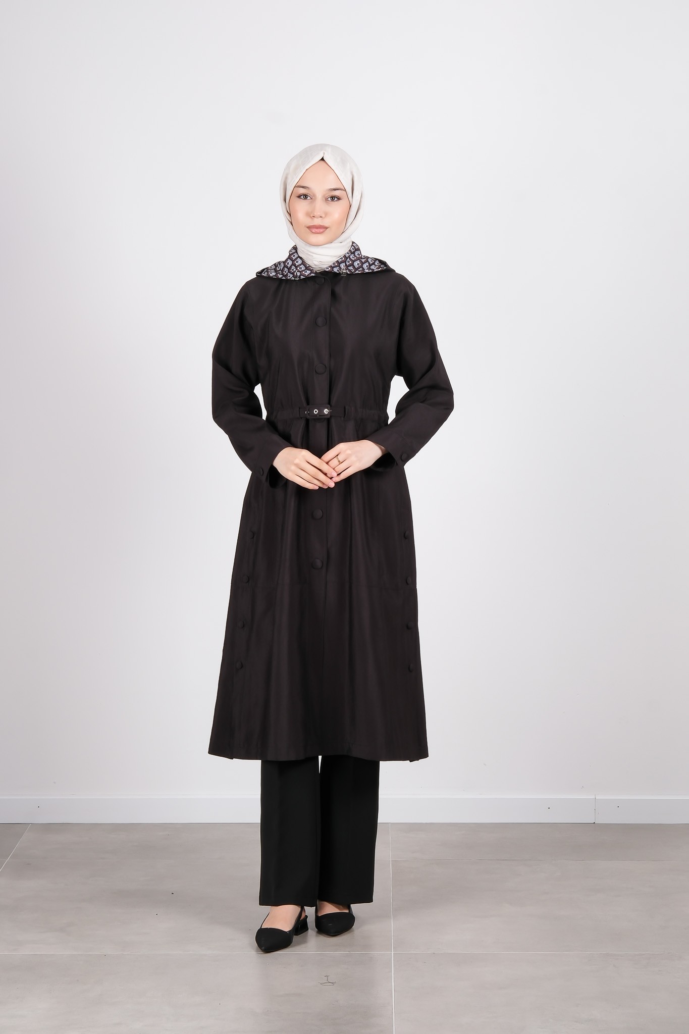 W-26-889 MASSİMO DONNA TRENÇKOT