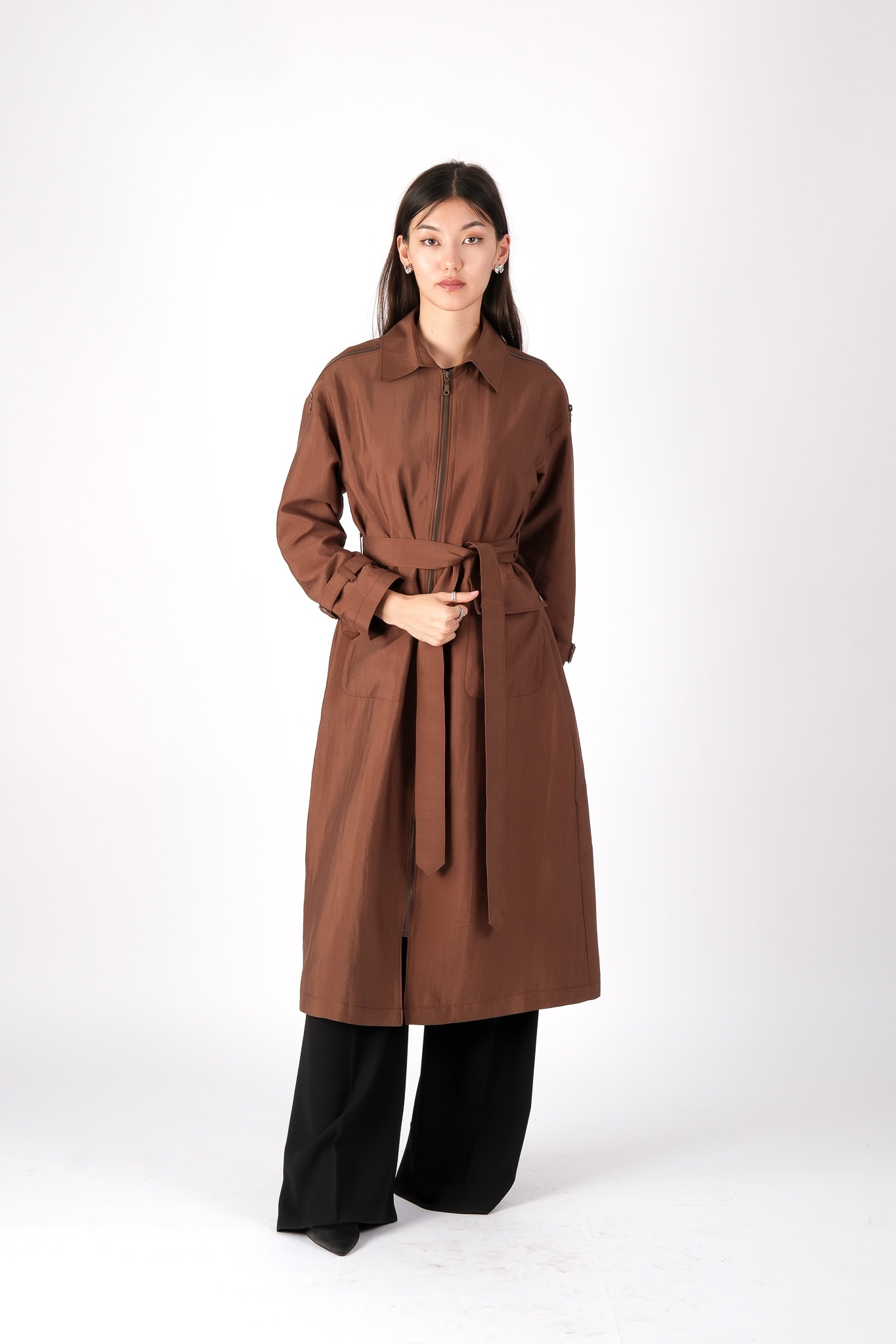 W-26-869 MASSİMO DONNA KAP - Kakao
