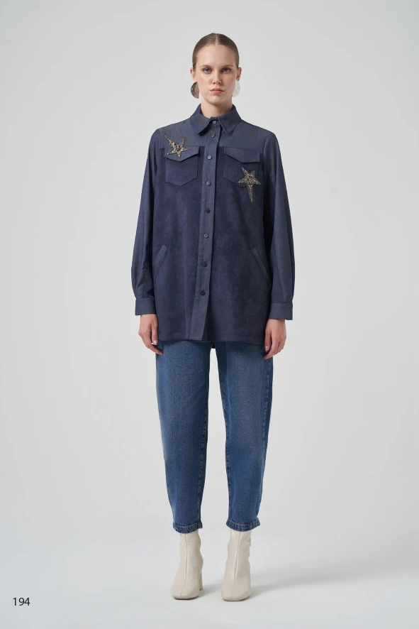 6032 NUSS KAP - Navy blue