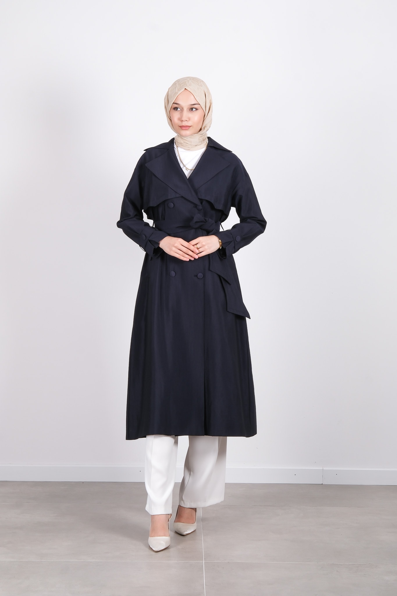 W-26-877 MASSİMO DONNA TRENÇKOT