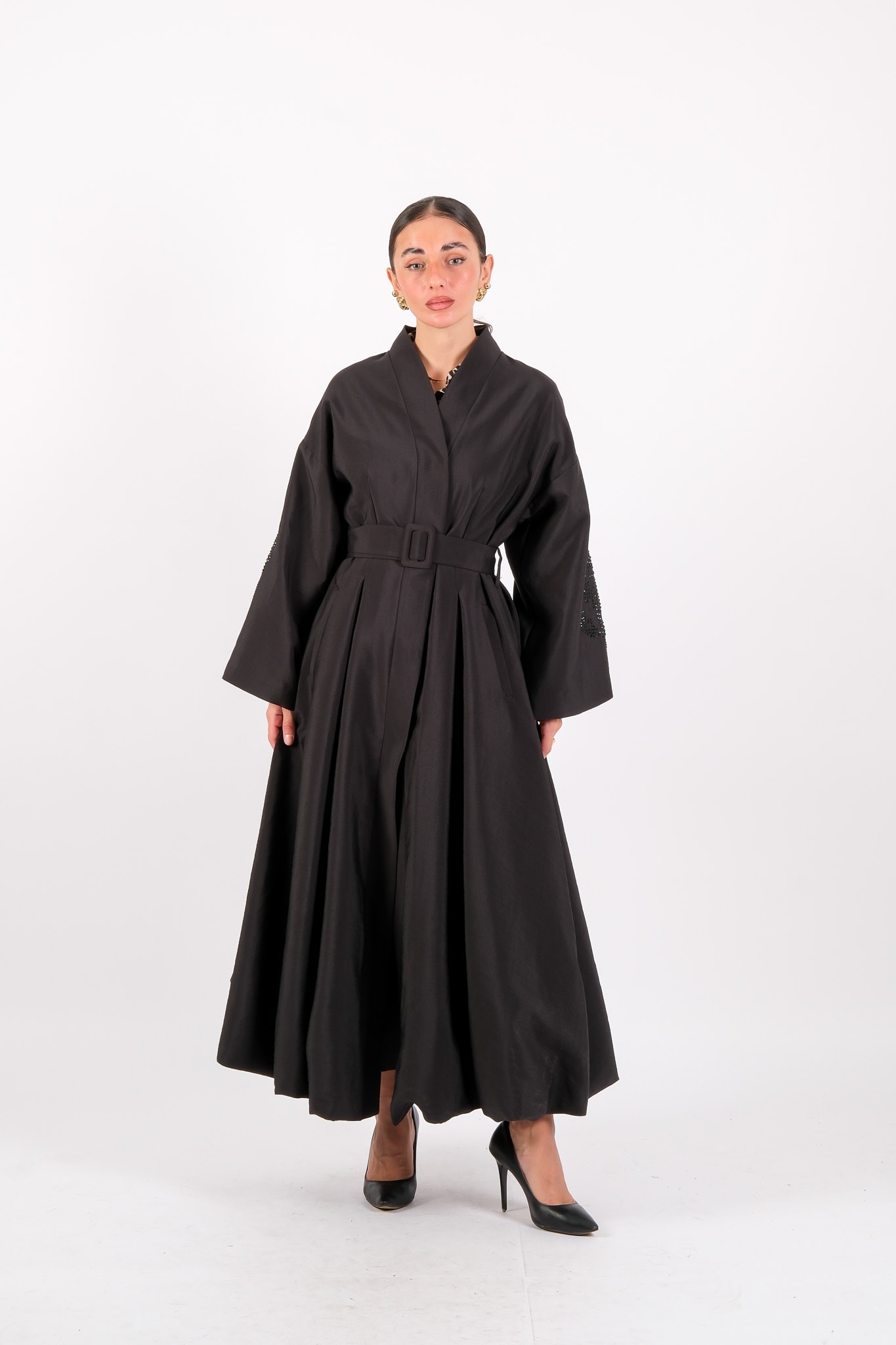 W-26-815 MASSİMO DONNA KAP - Black